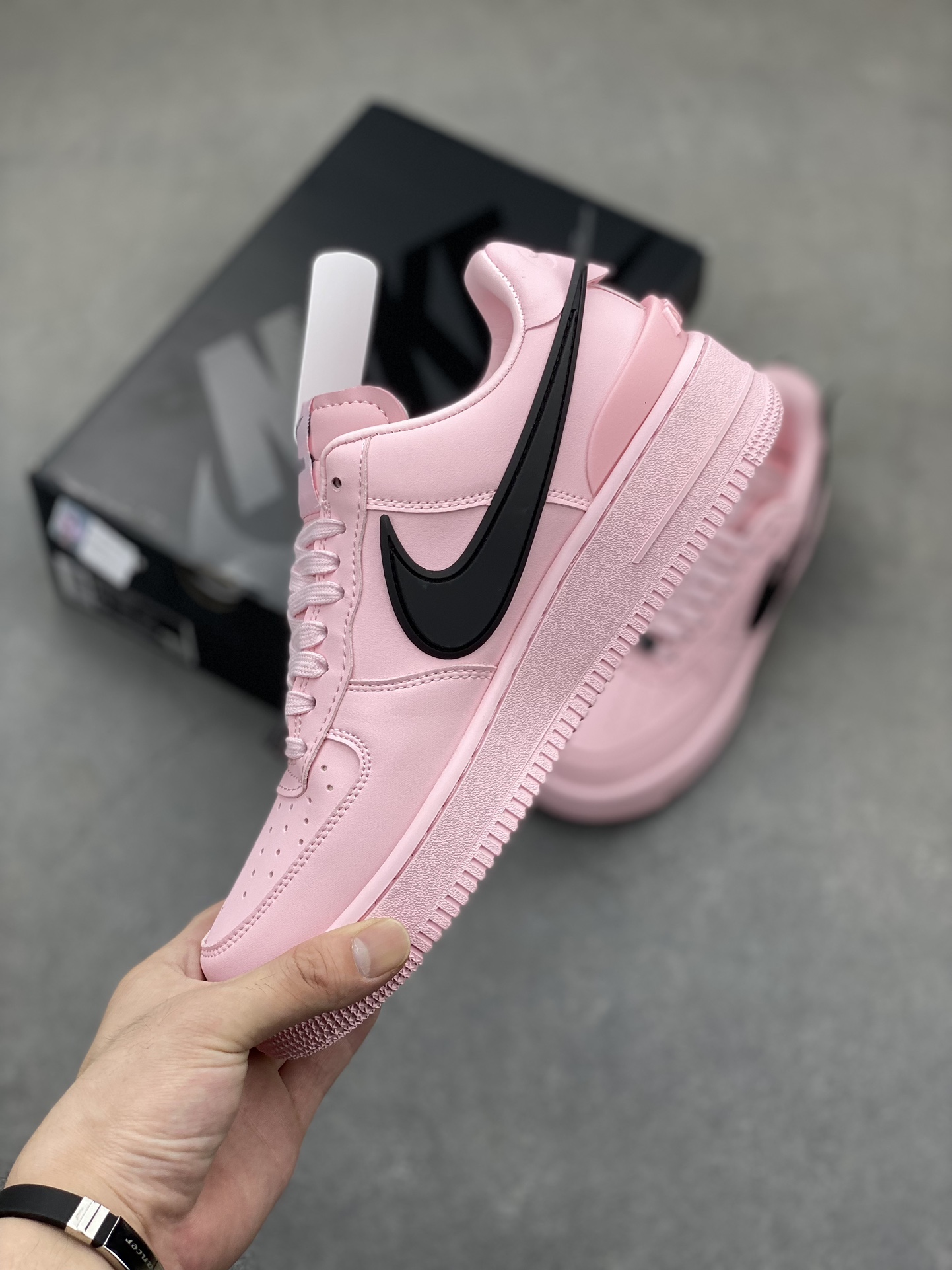 Nike Air Force 1 Low AMBUSH DV3464-109 Pink Foam/Black Sneakers 4 i1720727801 5138 1