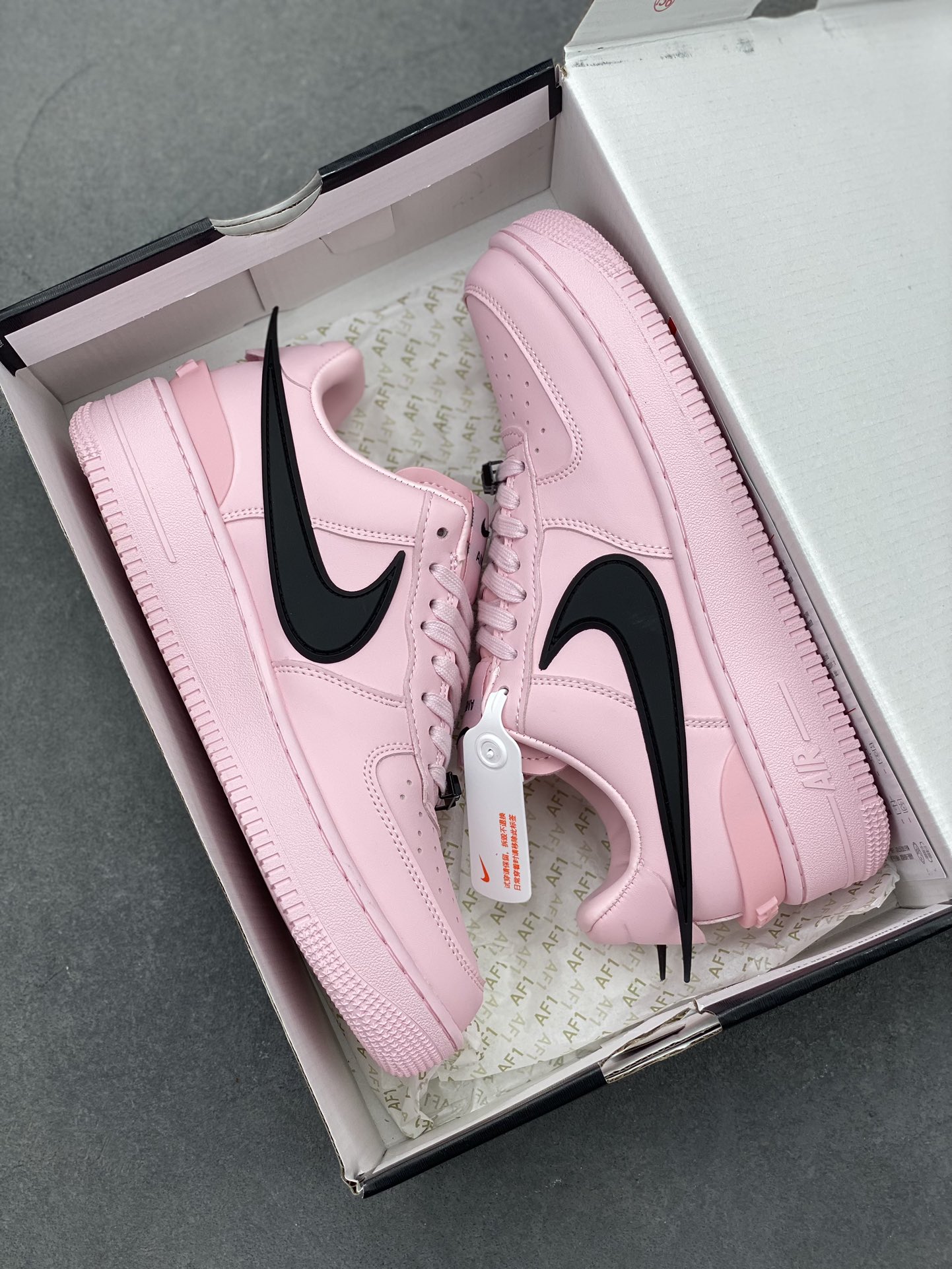 Nike Air Force 1 Low AMBUSH DV3464-109 Pink Foam/Black Sneakers 10 i1720727802 1397 7