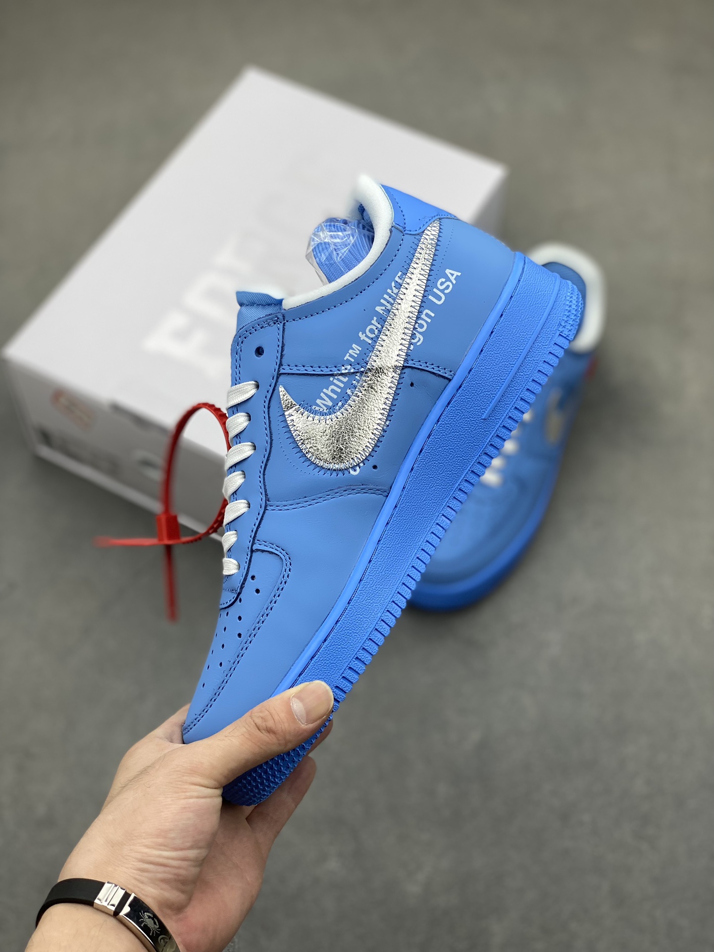OW x NK AF1 MCA Blue Art Museum Collab Sneakers Low-top Trainers 4 i1720811692 4019 5