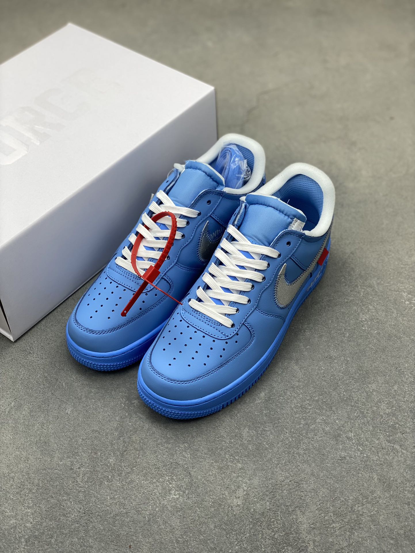 OW x NK AF1 MCA Blue Art Museum Collab Sneakers Low-top Trainers 9 i1720811692 6852 8