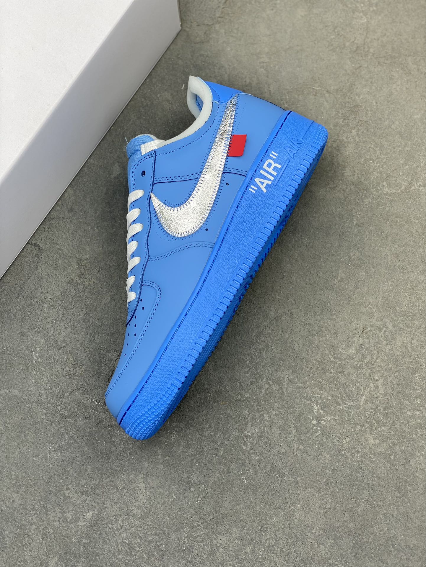 OW x NK AF1 MCA Blue Art Museum Collab Sneakers Low-top Trainers 8 i1720811692 9454 4