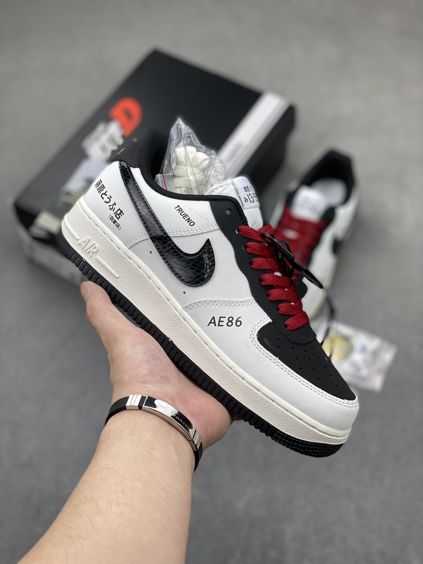 Nike Air Force 1 Low Custom "Initial D" AE86 Sneakers - Limited Edition 2 i1720812022 3093 1