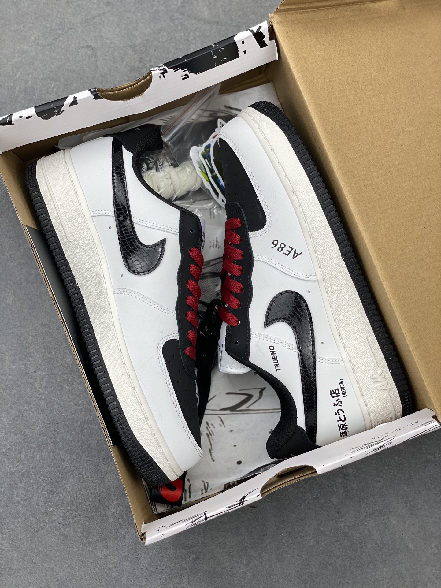 Nike Air Force 1 Low Custom "Initial D" AE86 Sneakers - Limited Edition 10 i1720812022 4273 0