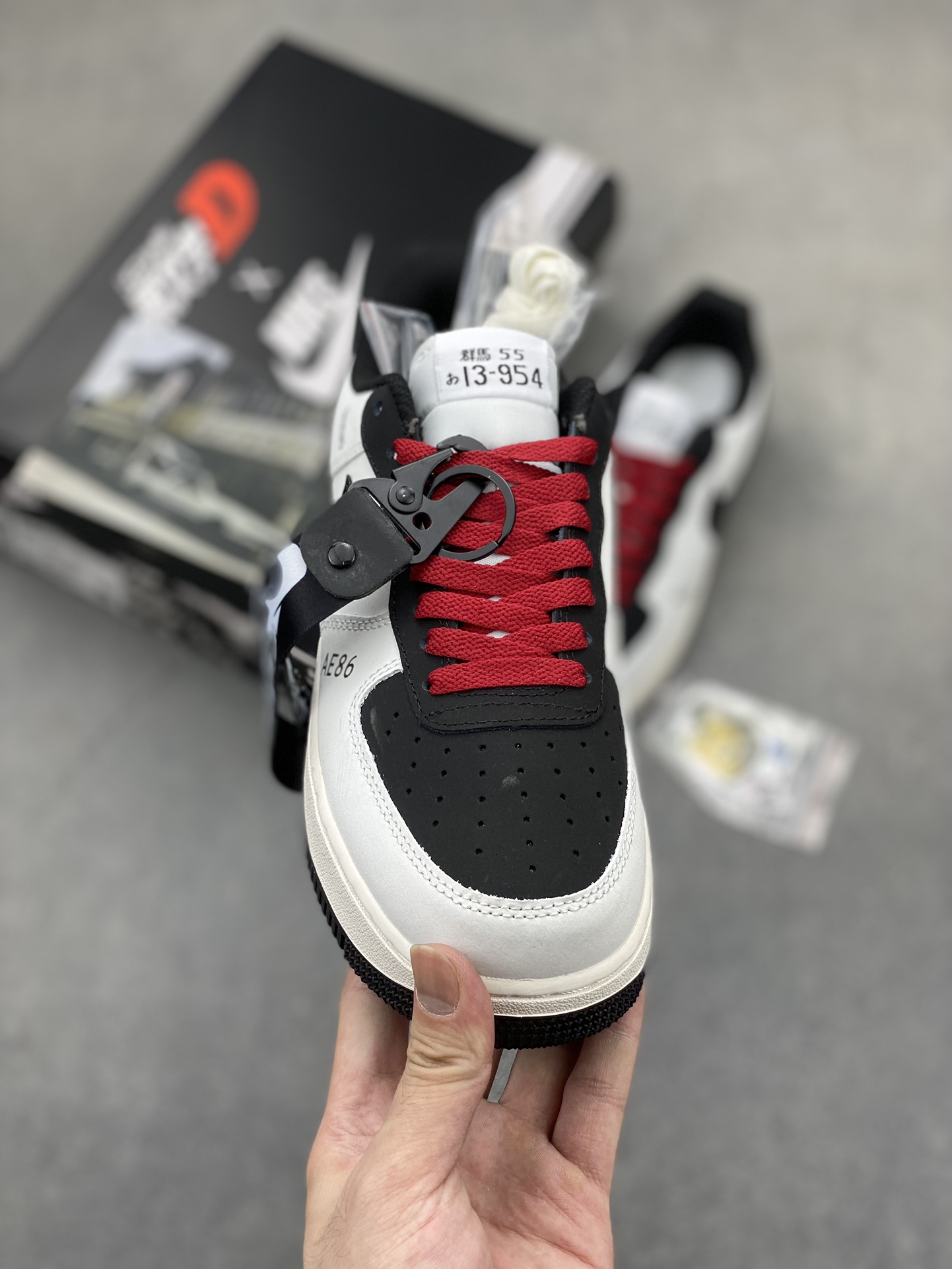Nike Air Force 1 Low Custom "Initial D" AE86 Sneakers - Limited Edition 3 i1720812022 6588 5
