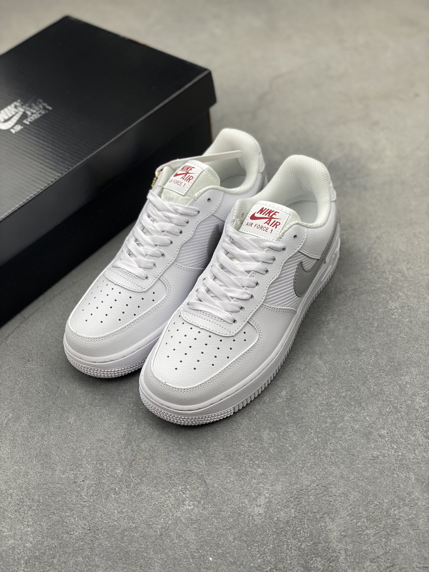 Nike Air Force 1 Low White/Grey - Clean Cut, Perfect Details & Comfort 9 i1720812302 3182 5