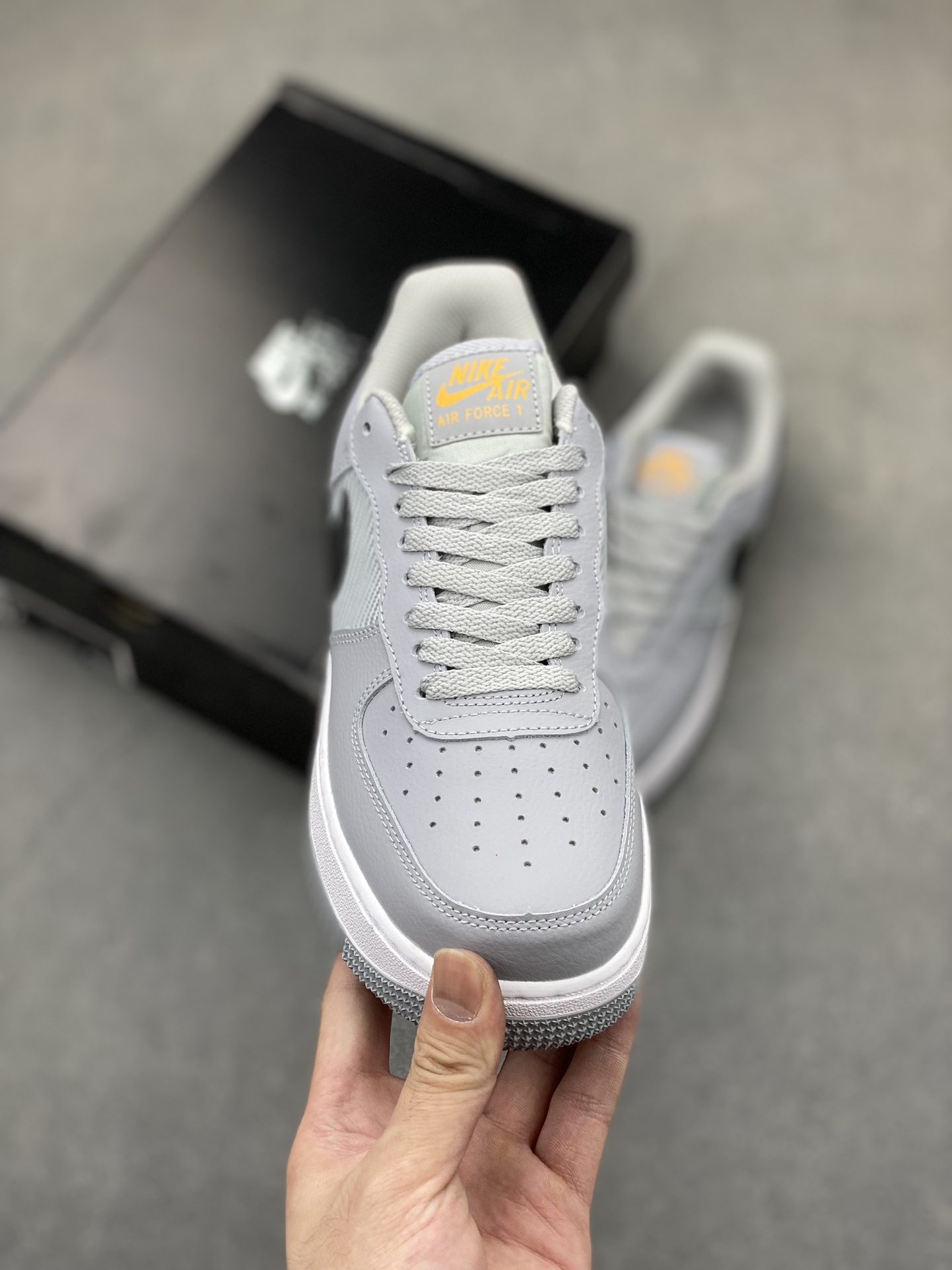 Nike Air Force 1 Low Grey/Black: Premium Comfort & Iconic Style, All Sizes 3 i1720812619 3256 4