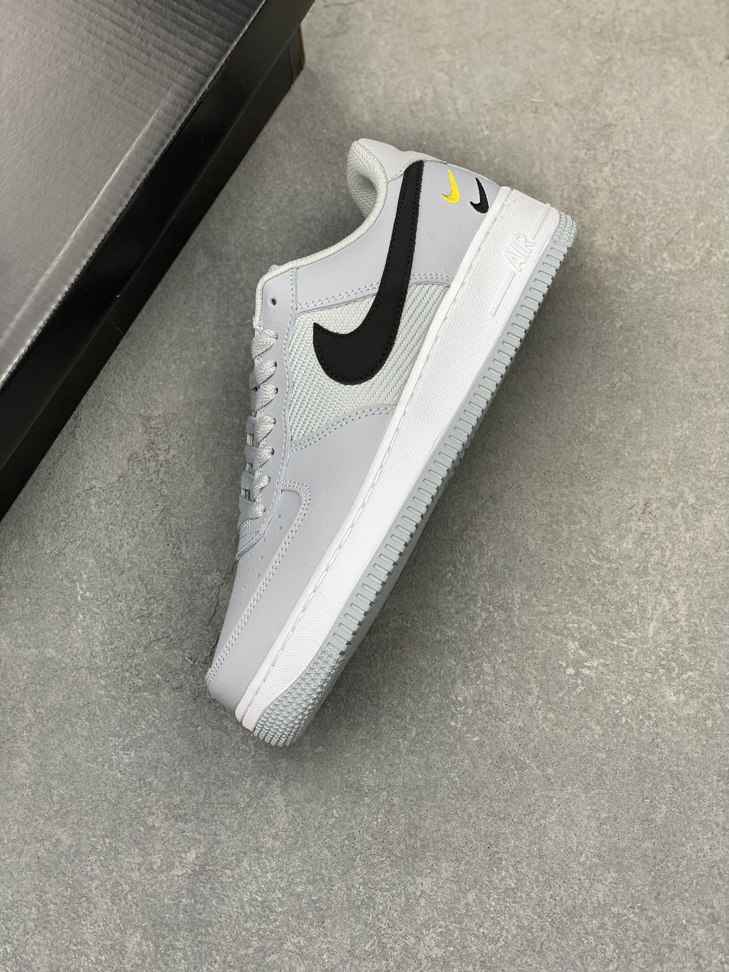 Nike Air Force 1 Low Grey/Black: Premium Comfort & Iconic Style, All Sizes 8 i1720812619 6552 6