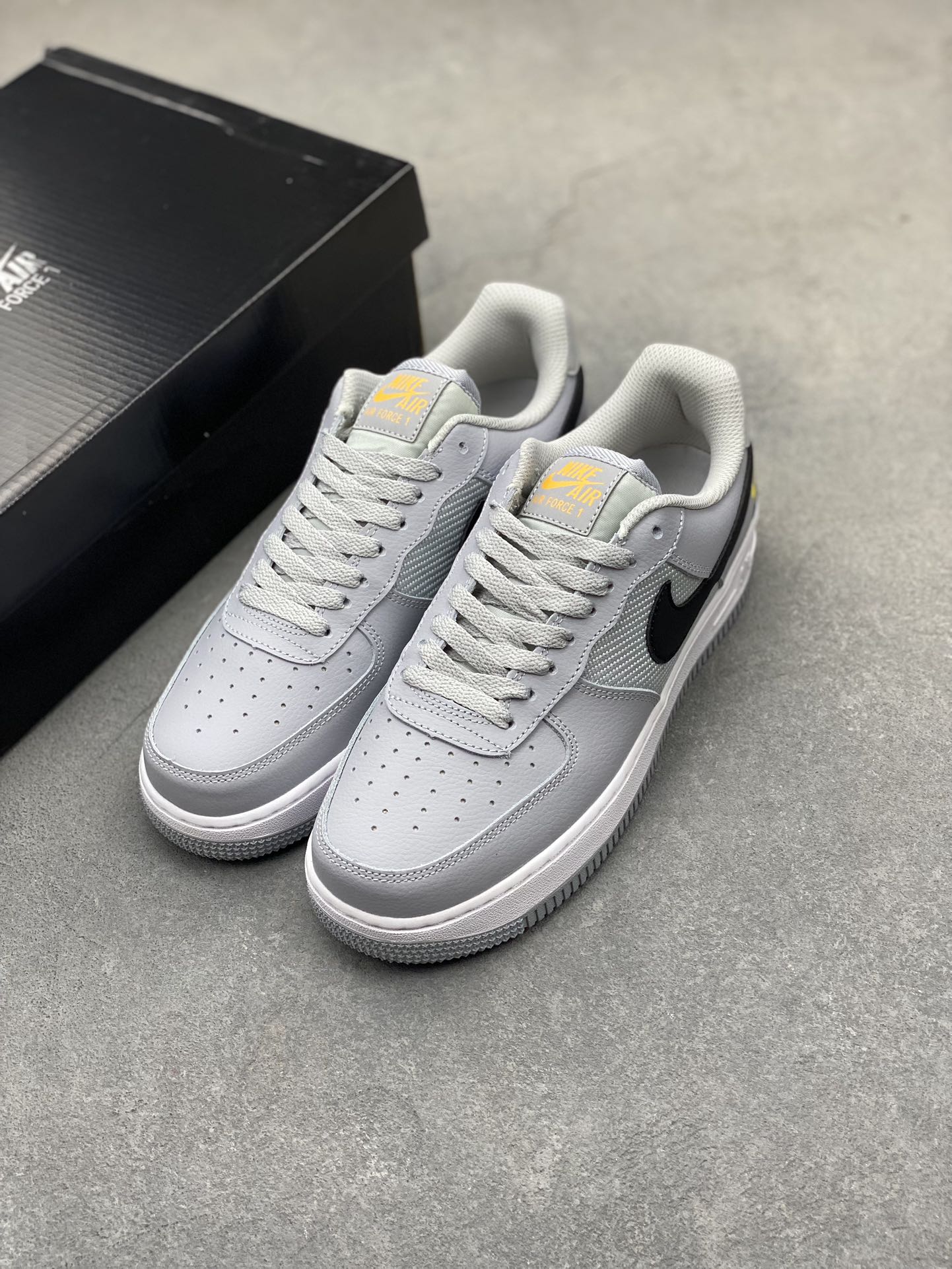 Nike Air Force 1 Low Grey/Black: Premium Comfort & Iconic Style, All Sizes 9 i1720812619 6642 5