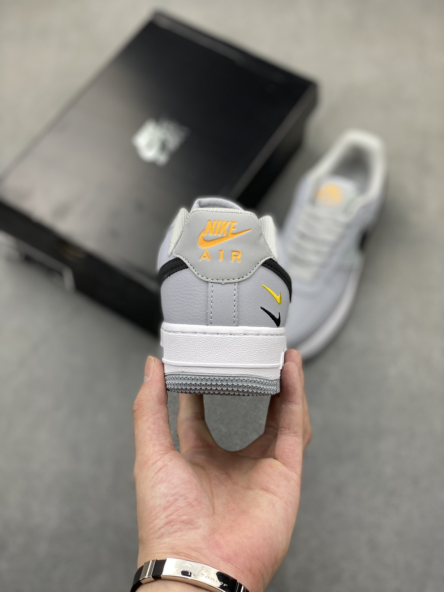 Nike Air Force 1 Low Grey/Black: Premium Comfort & Iconic Style, All Sizes 5 i1720812619 6982 2