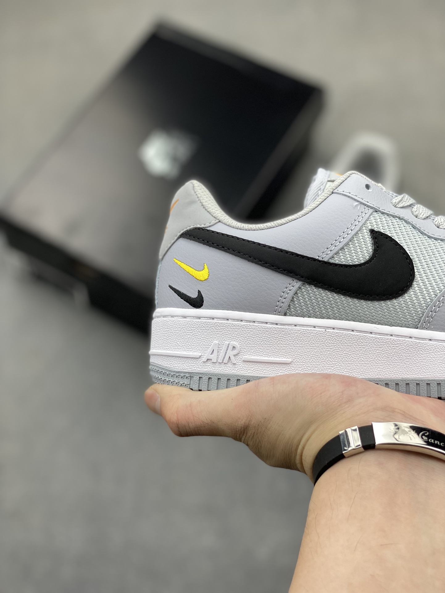Nike Air Force 1 Low Grey/Black: Premium Comfort & Iconic Style, All Sizes 6 i1720812619 9275 8