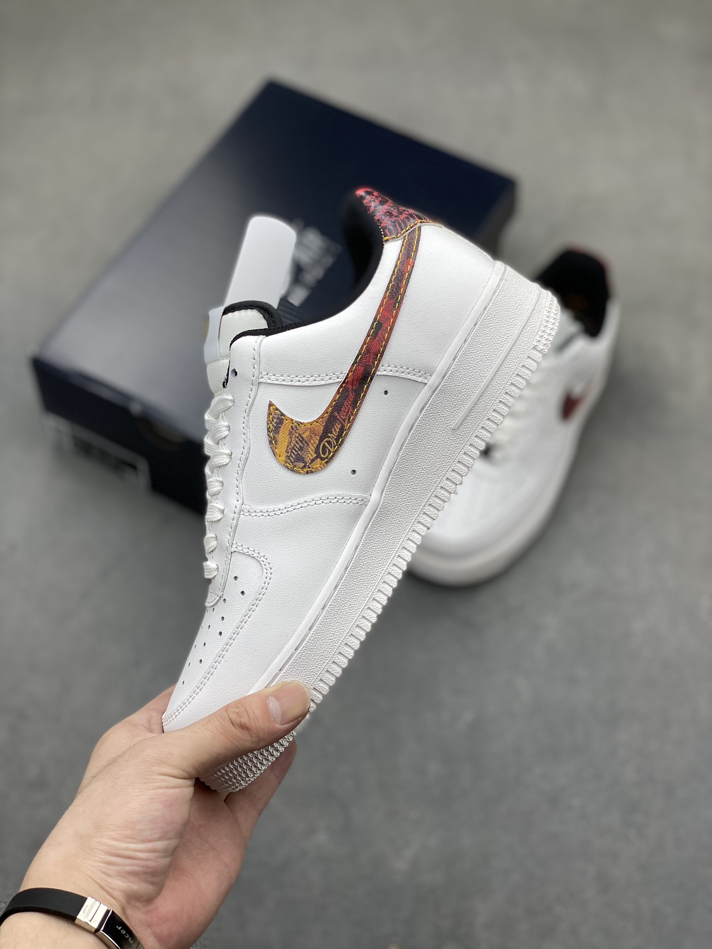 Nike Air Force 1 '07 Low White/Multi-Color Men's Sneakers DM7578-100 4 i1720891870 4797 3
