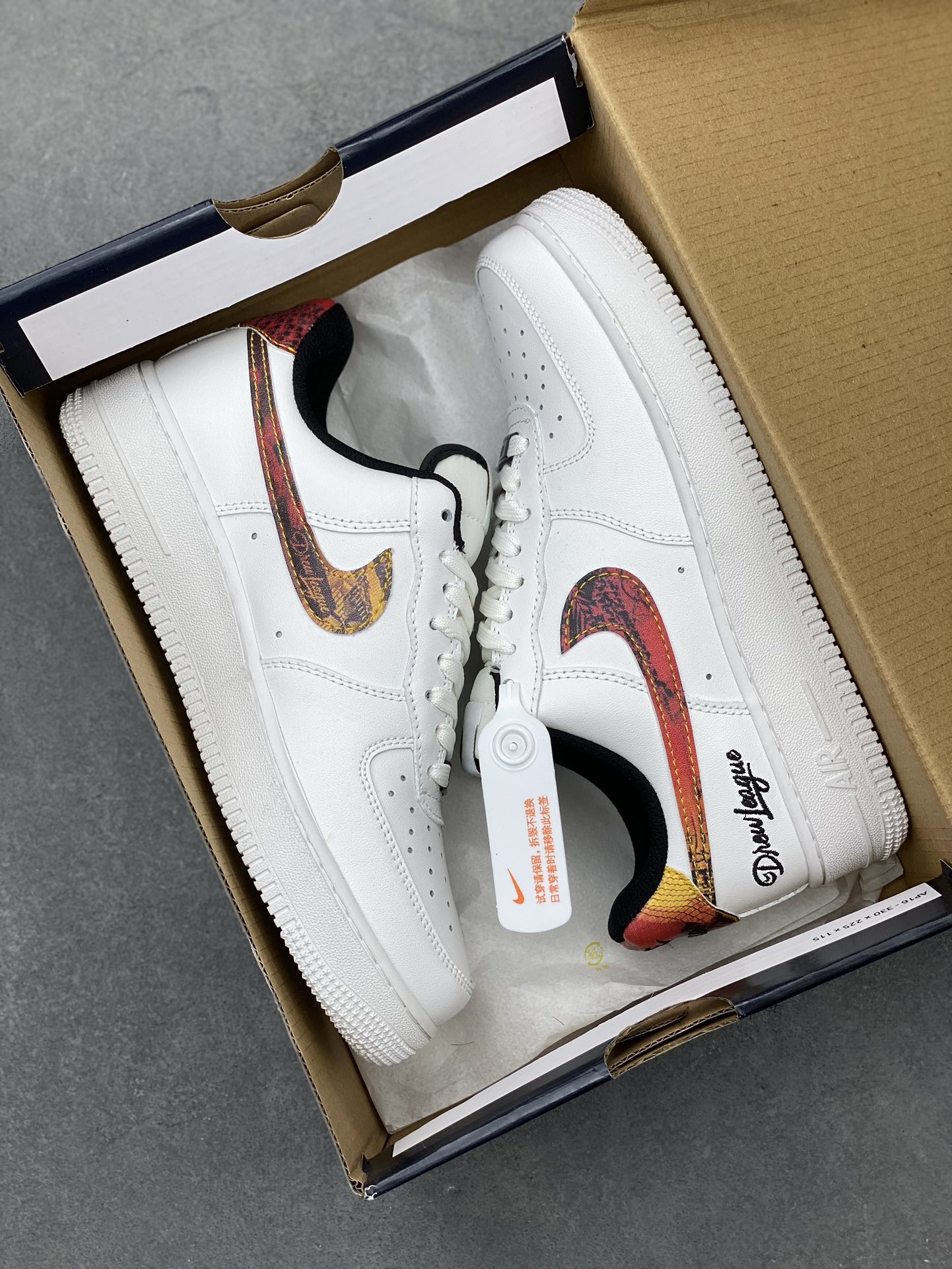 Nike Air Force 1 '07 Low White/Multi-Color Men's Sneakers DM7578-100 10 i1720891870 7900 0