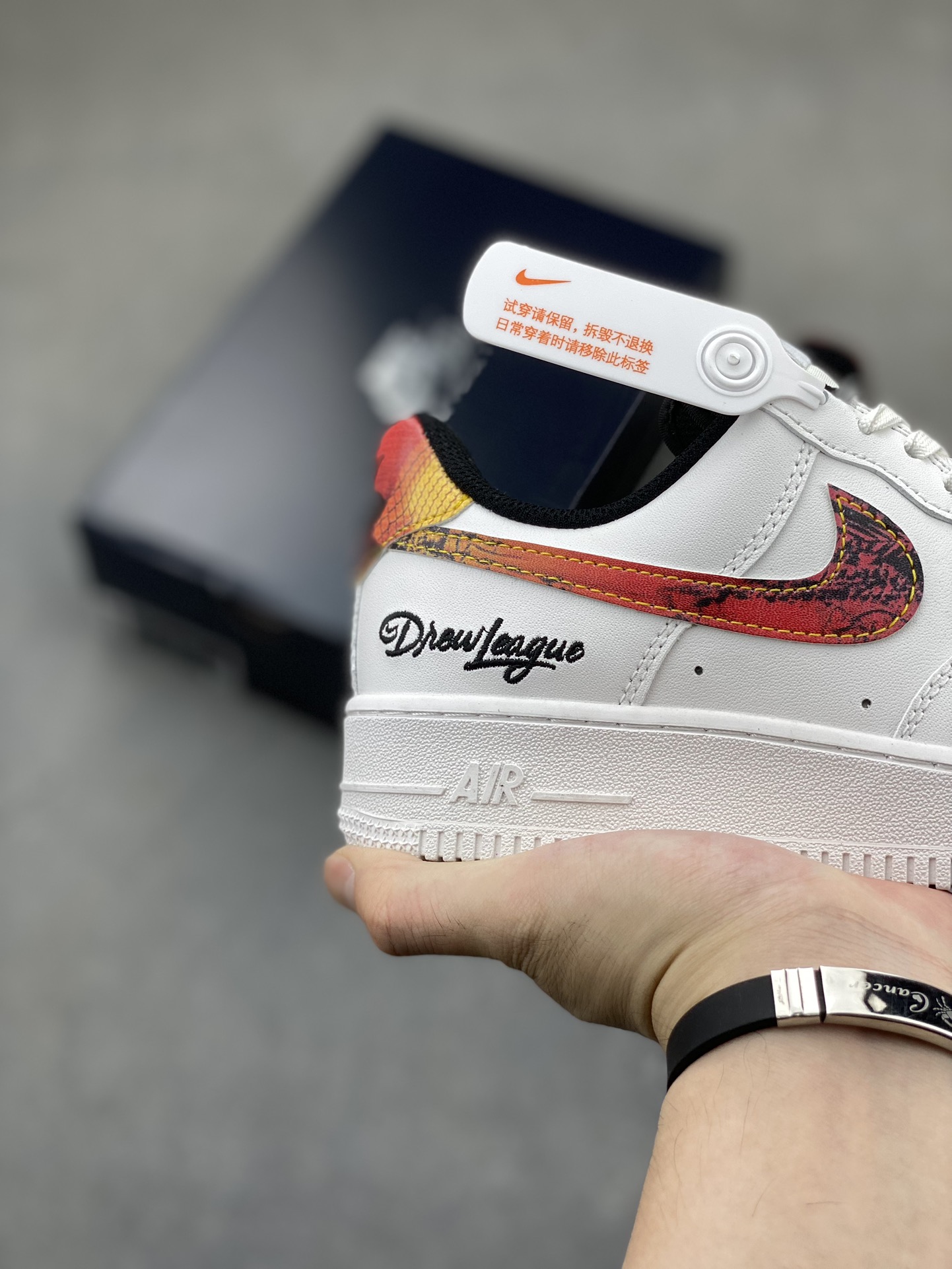 Nike Air Force 1 '07 Low White/Multi-Color Men's Sneakers DM7578-100 6 i1720891870 8303 5