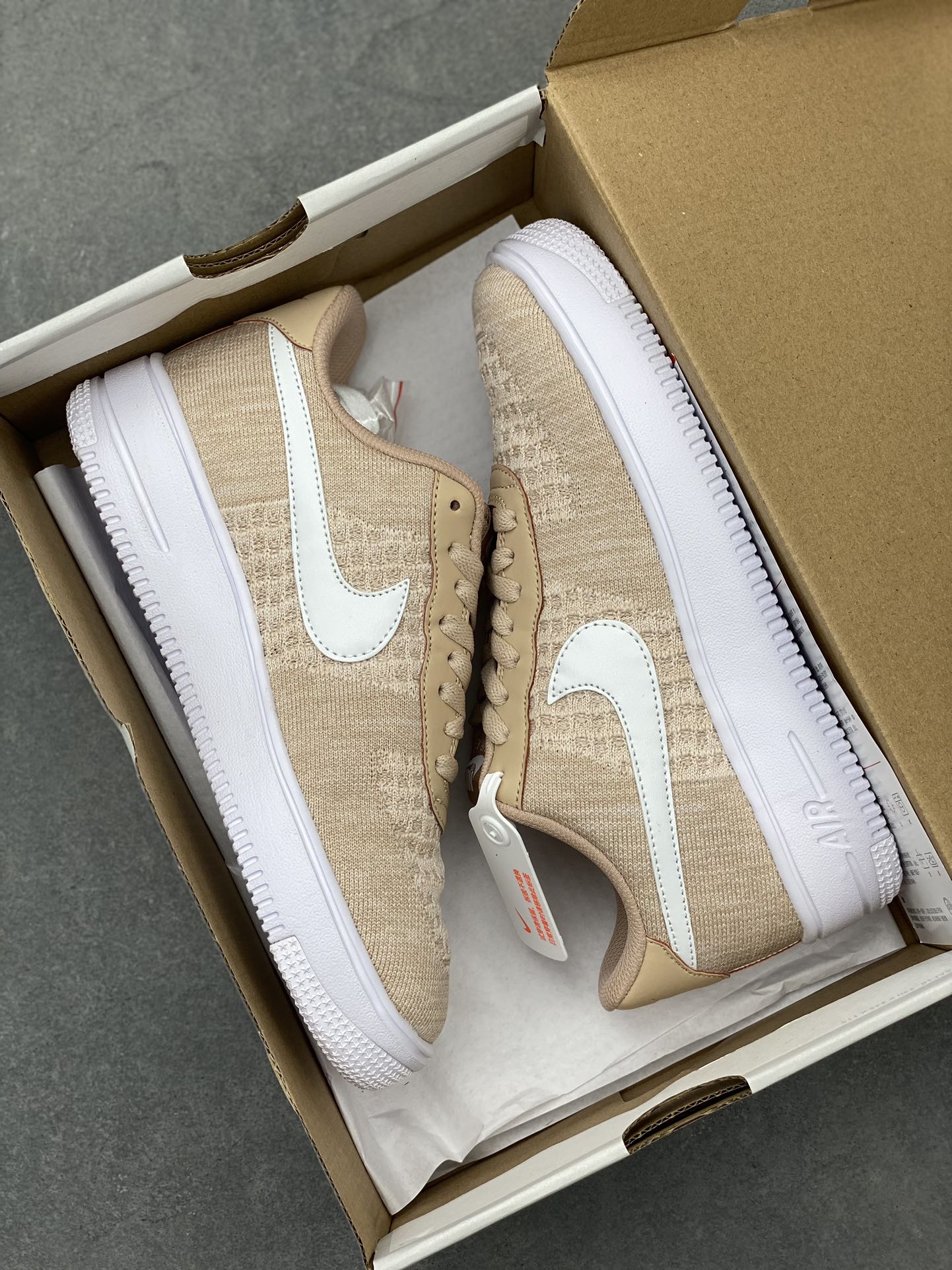 Nike Air Force 1 Low 2.0 Khaki Flywire Casual Sneakers CI0051-200 10 i1720984796 2962 6