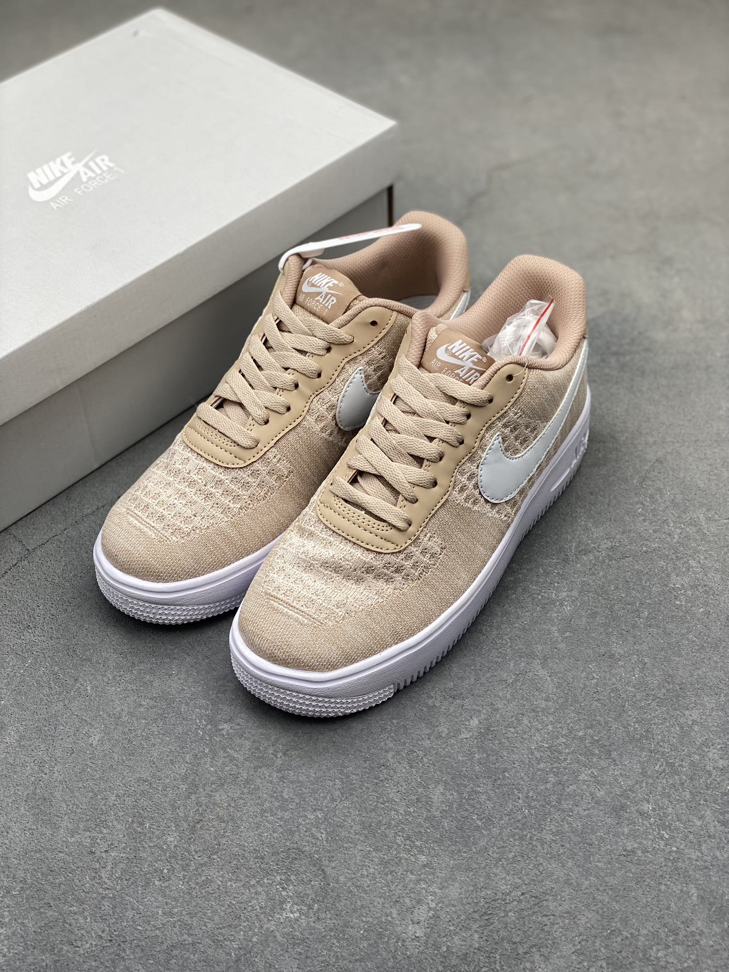 Nike Air Force 1 Low 2.0 Khaki Flywire Casual Sneakers CI0051-200 9 i1720984796 9562 5