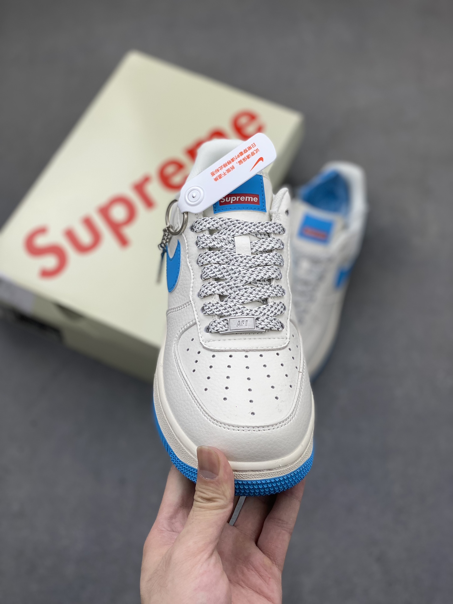 Nike Air Force 1 '07 Low Supreme Collab Lake Blue Limited Edition 3 i1720984907 7585 4