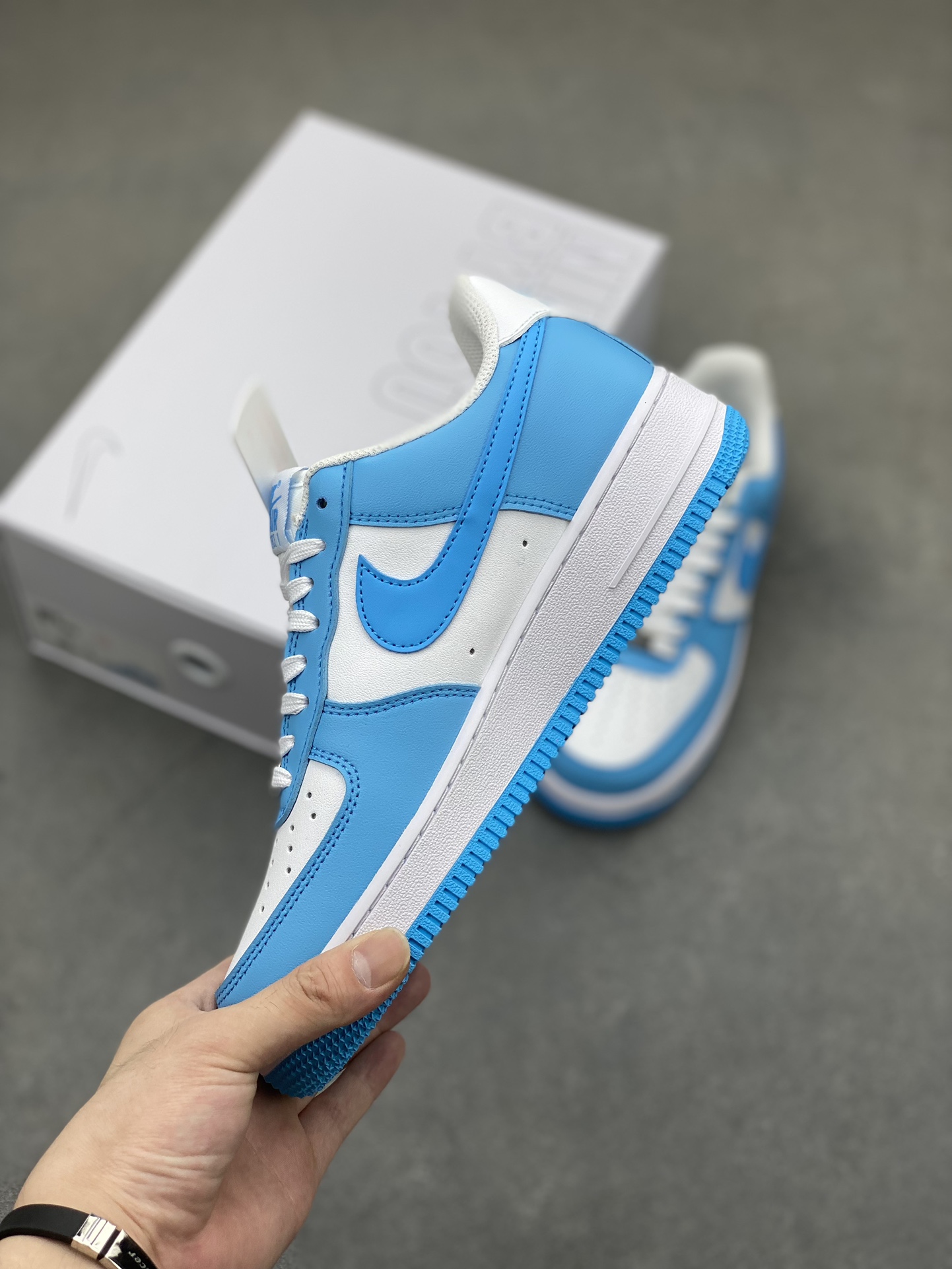 Nike Air Force 1 Low Blue White CW2288-111 Fashion Sneakers 4 i1721067437 1778 5