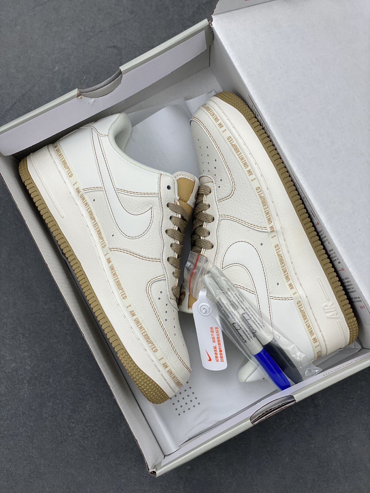 Uninterrupted x Nike Air Force 1 'More Than' Graffiti Sneakers 10 i1721161653 7126 5