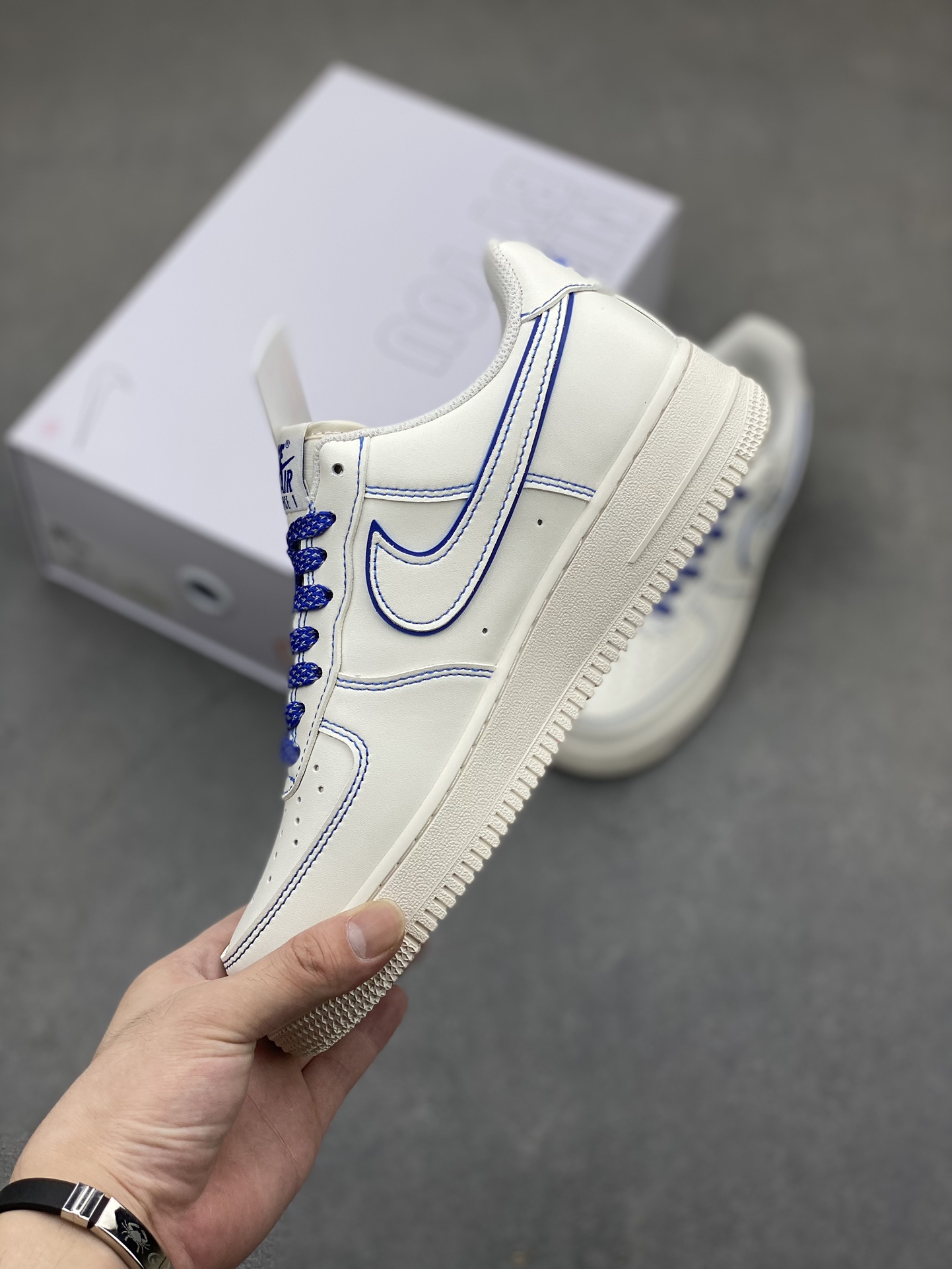 Nike Air Force 1 Low White Blue Stitching Men's Sneakers CW2288-111 4 i1721161703 7557 6