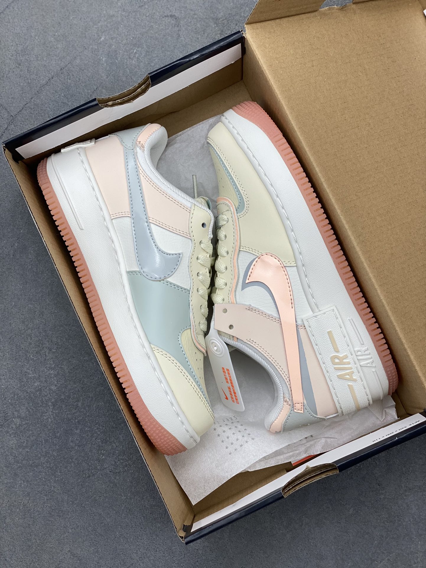 Nike Air Force 1 Shadow Pastel Lightweight Sneakers DZ1847-105 10 i1721161789 9242 1