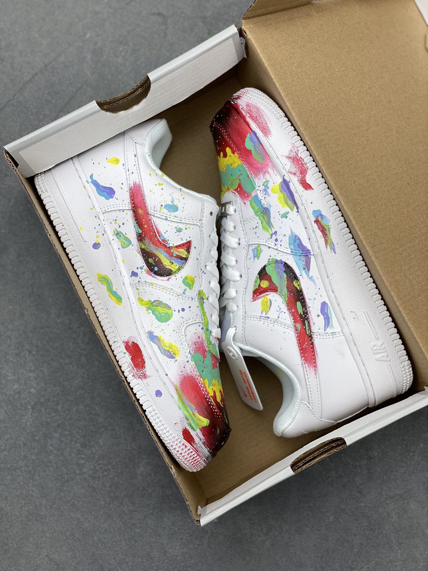Nike Air Force 1 '07 Low Custom Anime Graffiti Sneakers - CW2288-111 10 i1721161984 7685 8