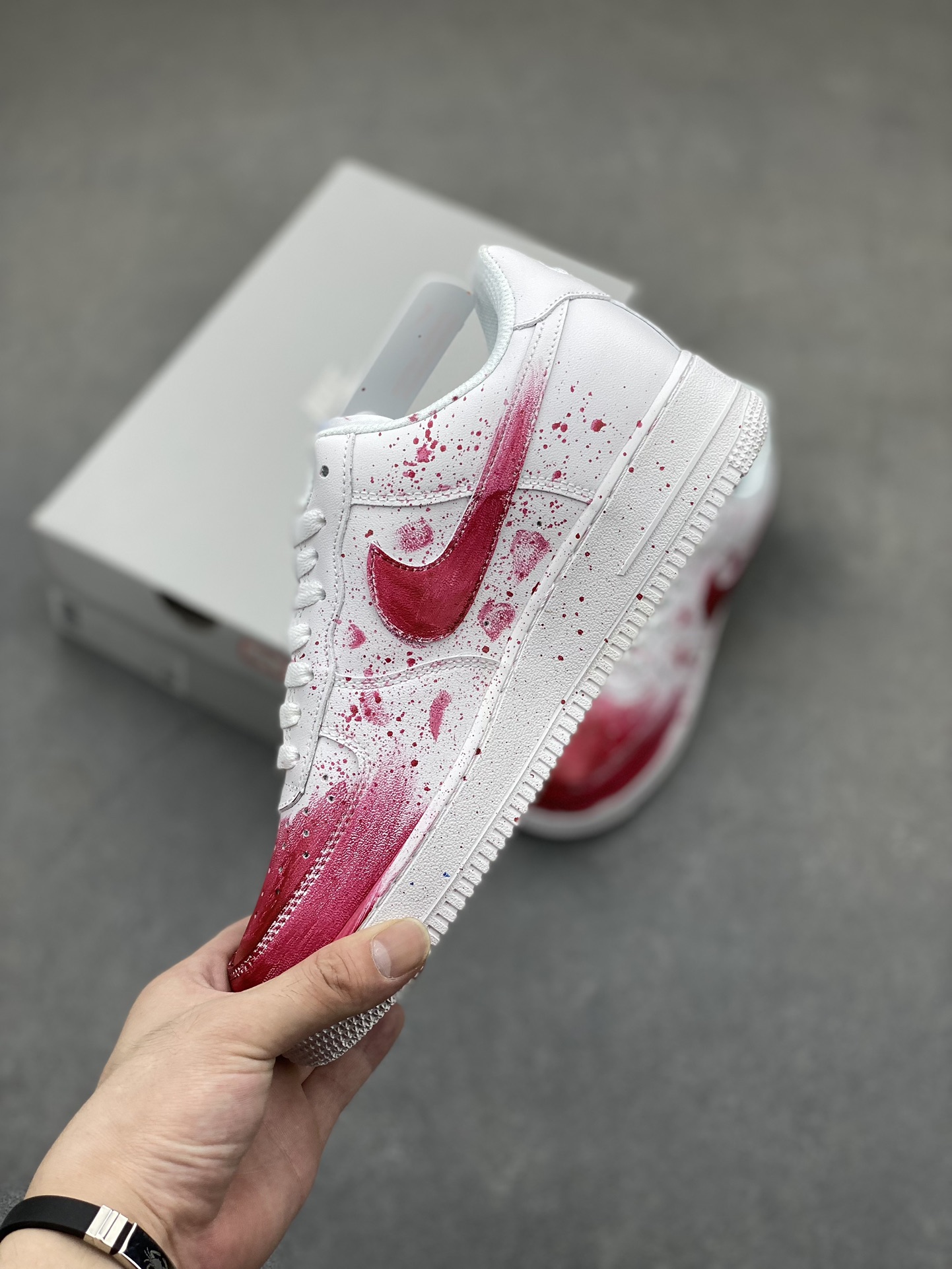 Nike Air Force 1 '07 Low Custom Graffiti Sneakers - CW2288-111 4 i1721162144 3088 0