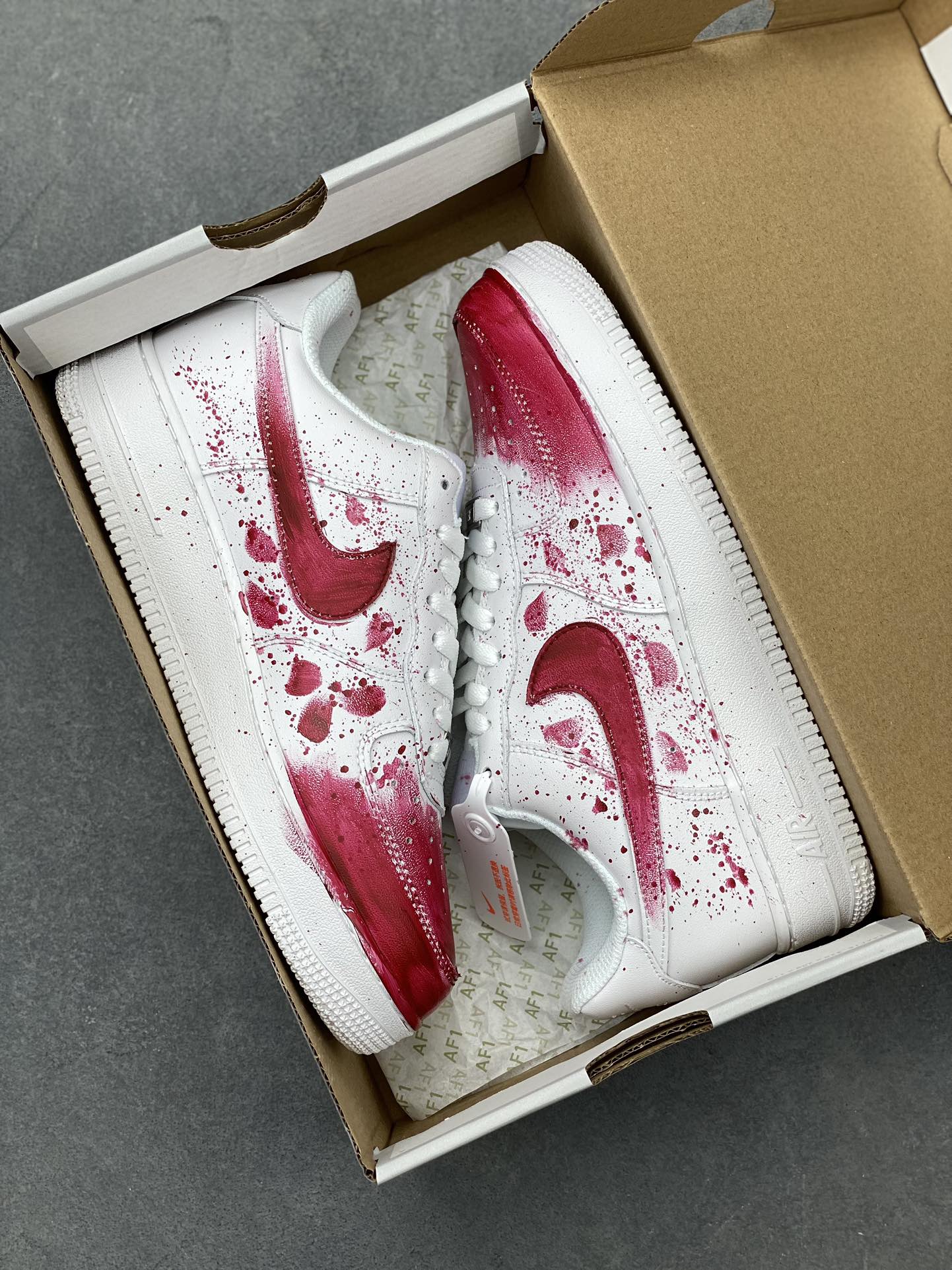 Nike Air Force 1 '07 Low Custom Graffiti Sneakers - CW2288-111 10 i1721162144 6005 1