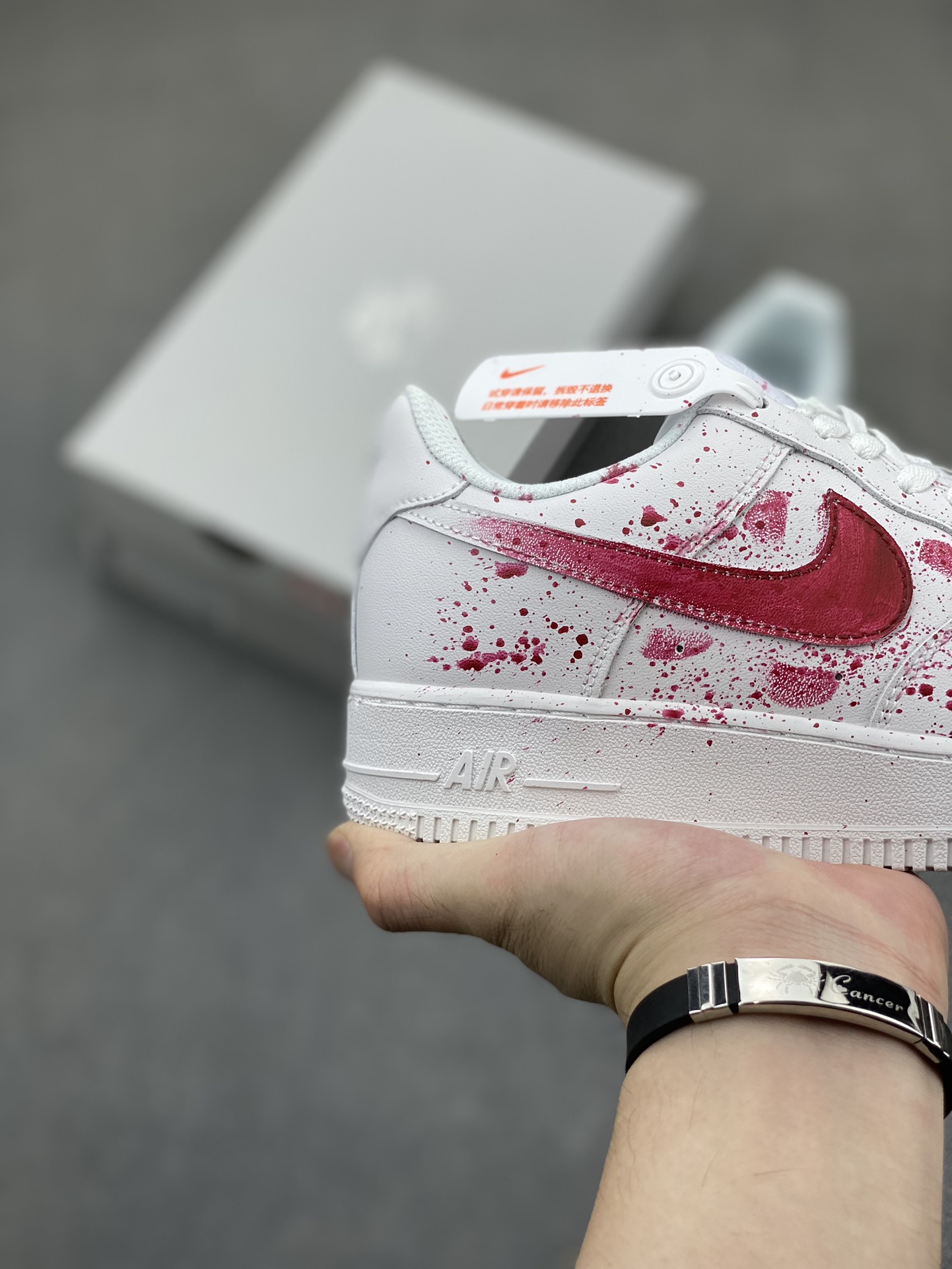 Nike Air Force 1 '07 Low Custom Graffiti Sneakers - CW2288-111 6 i1721162144 7481 8