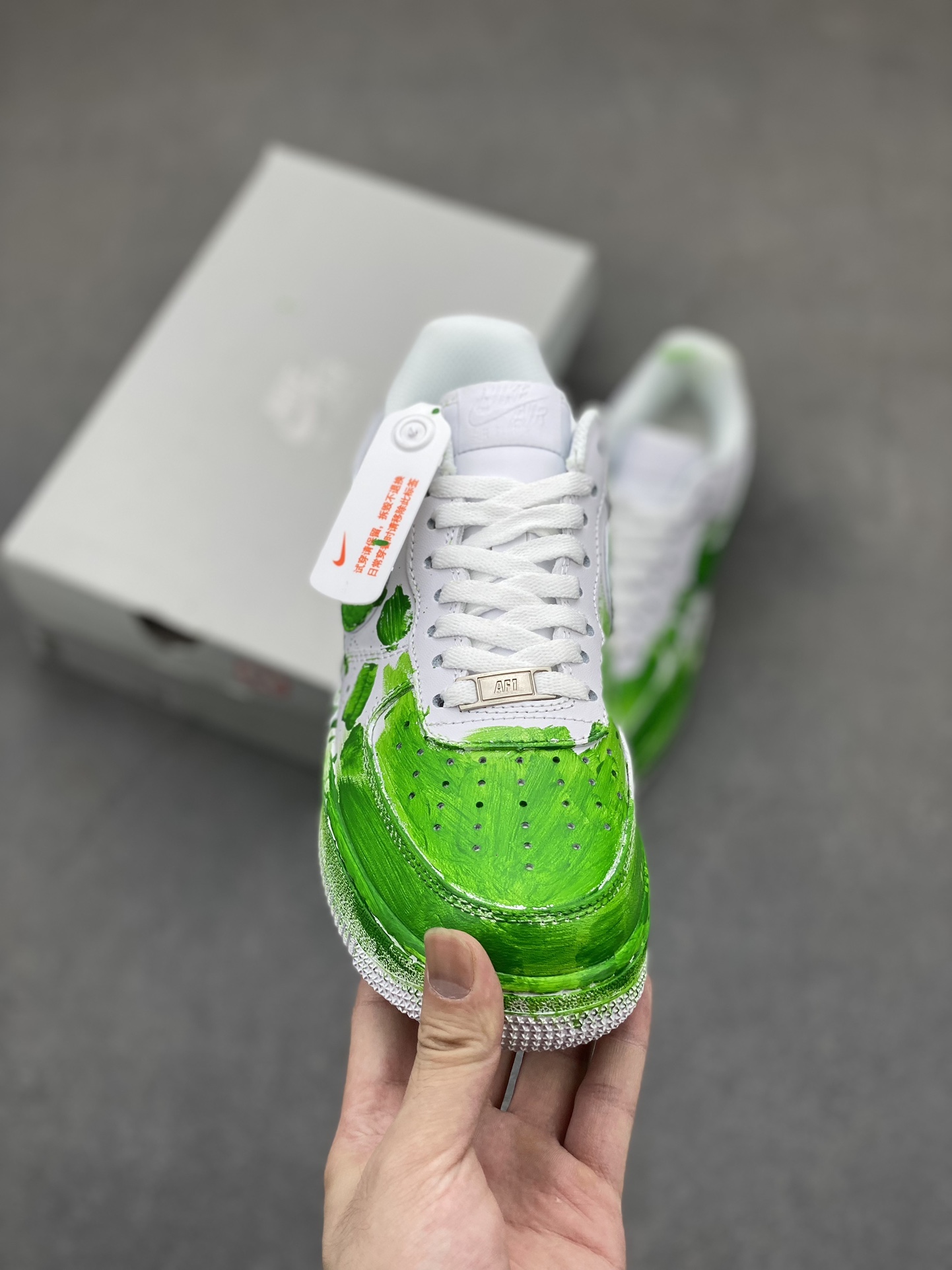 Nike Air Force 1 '07 Custom Graffiti Sneakers - Second Dimension Style 3 i1721162162 130 0