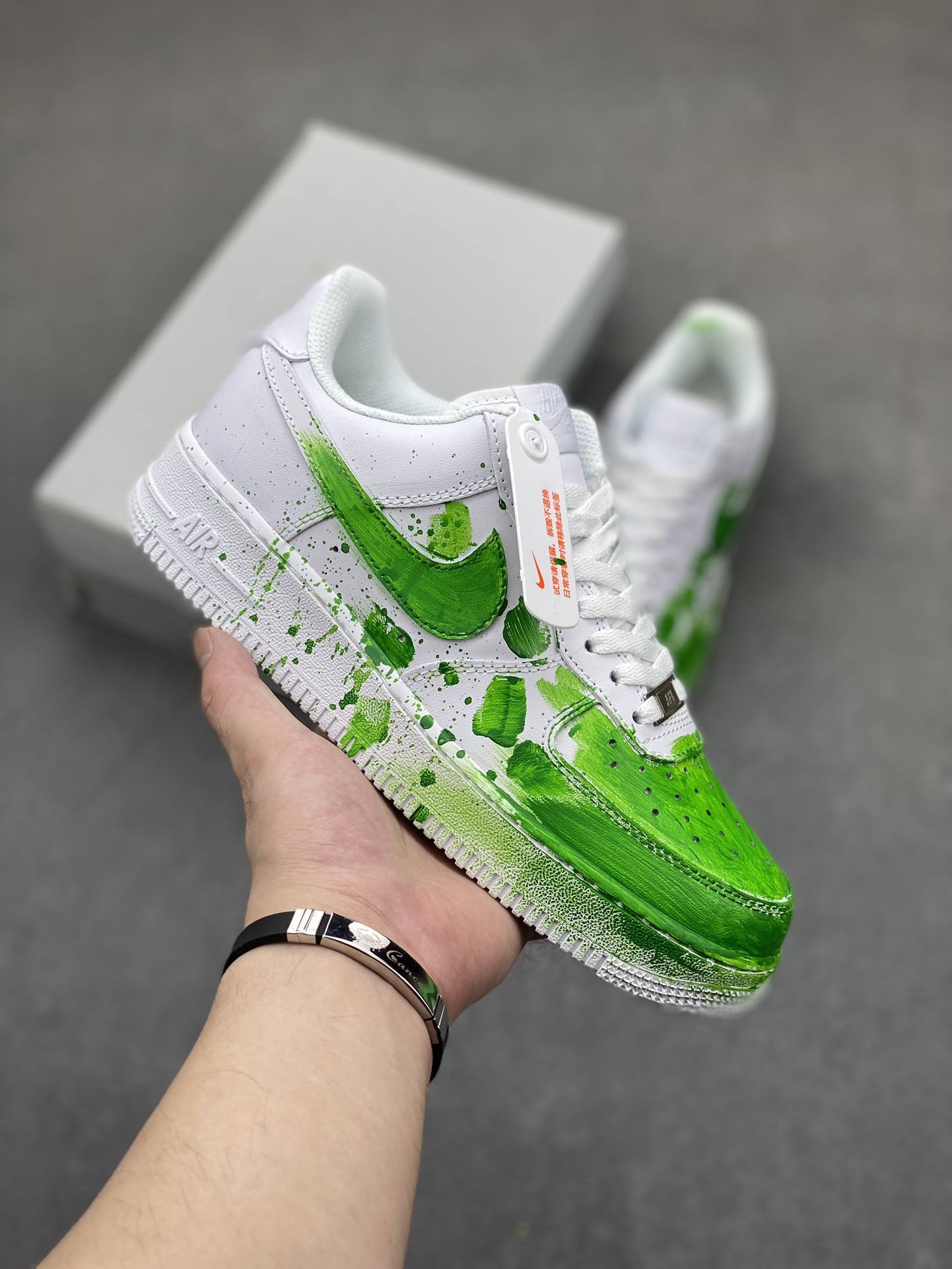 Nike Air Force 1 '07 Custom Graffiti Sneakers - Second Dimension Style 2 i1721162162 5312 1