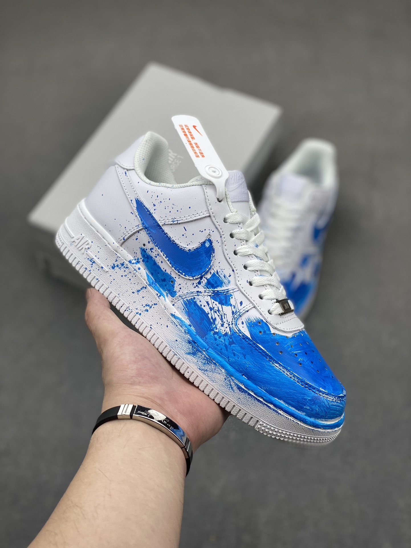 Nike Air Force 1 '07 Low Custom Graffiti Sneakers - Unique Hand-Painted Design 2 i1721162244 9910 5