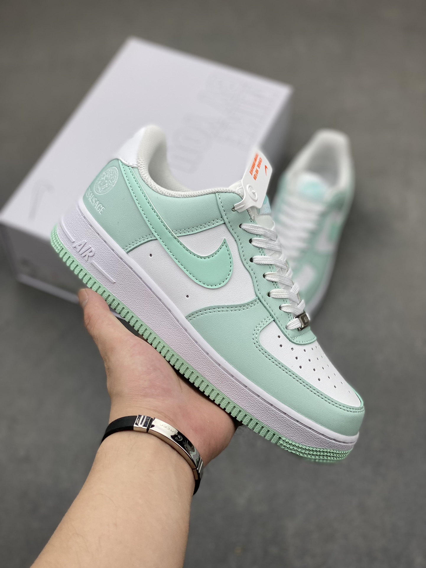 Nike Air Force 1 Low White Hyper Turquoise (CW2288-111) Athletic Shoes 2 i1721239718 288 7