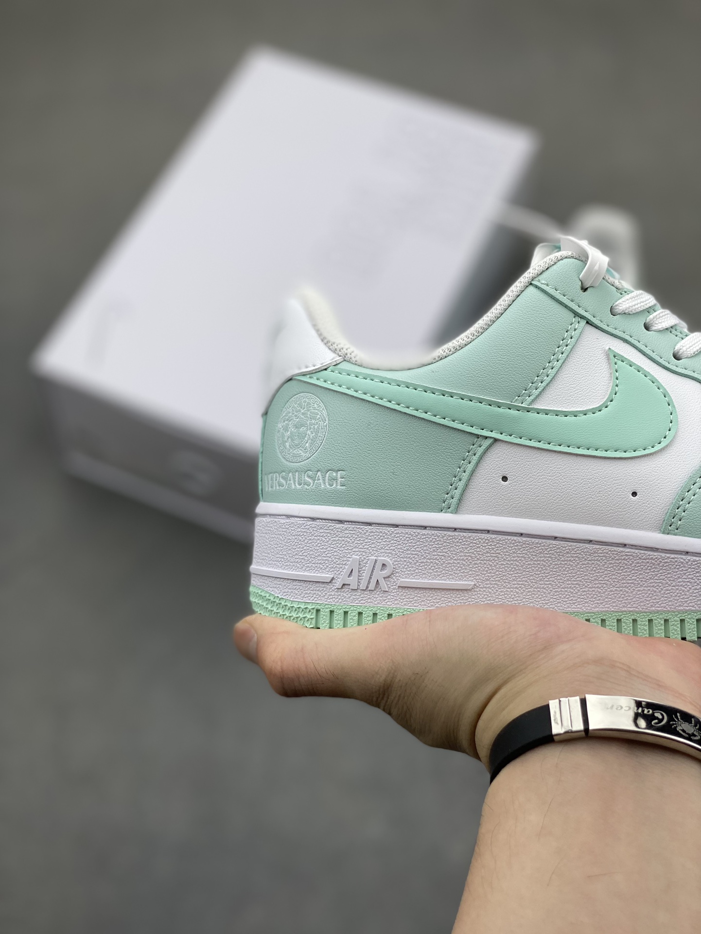 Nike Air Force 1 Low White Hyper Turquoise (CW2288-111) Athletic Shoes 6 i1721239718 4832 6