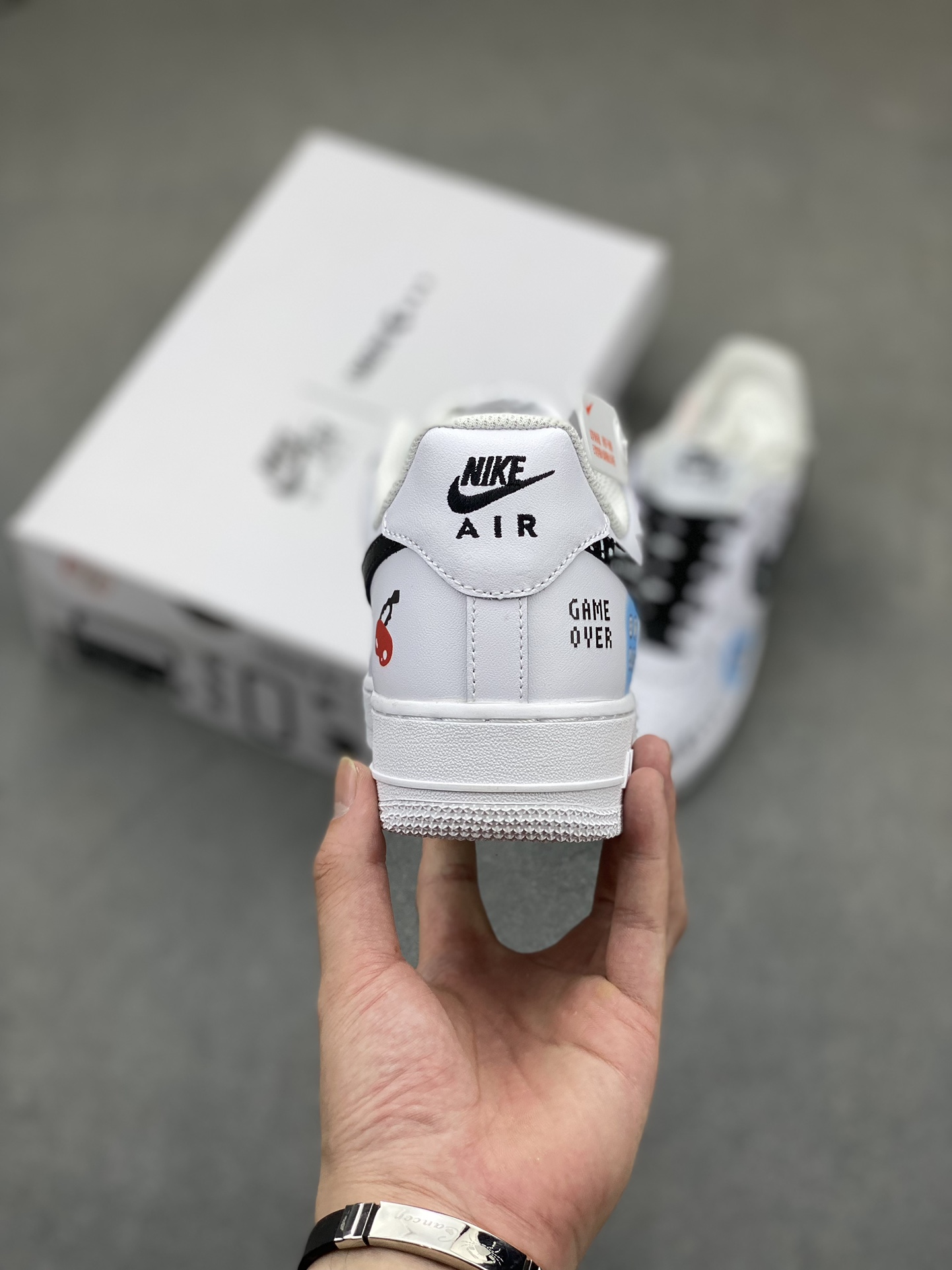 Nike Air Force 1 Low '07 PS5 Custom Sneakers - Pac-Man Edition 5 i1721239819 1899 4