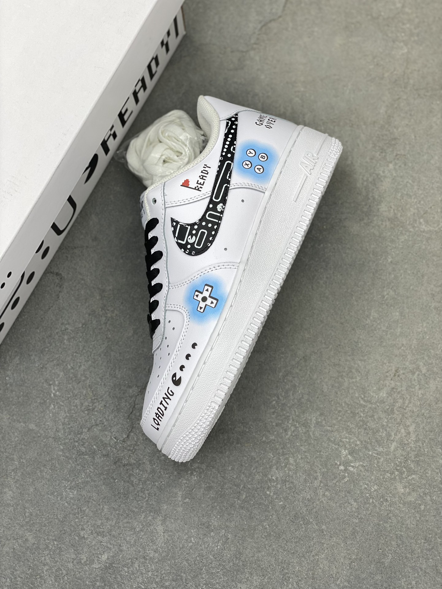Nike Air Force 1 Low '07 PS5 Custom Sneakers - Pac-Man Edition 8 i1721239819 4088 2