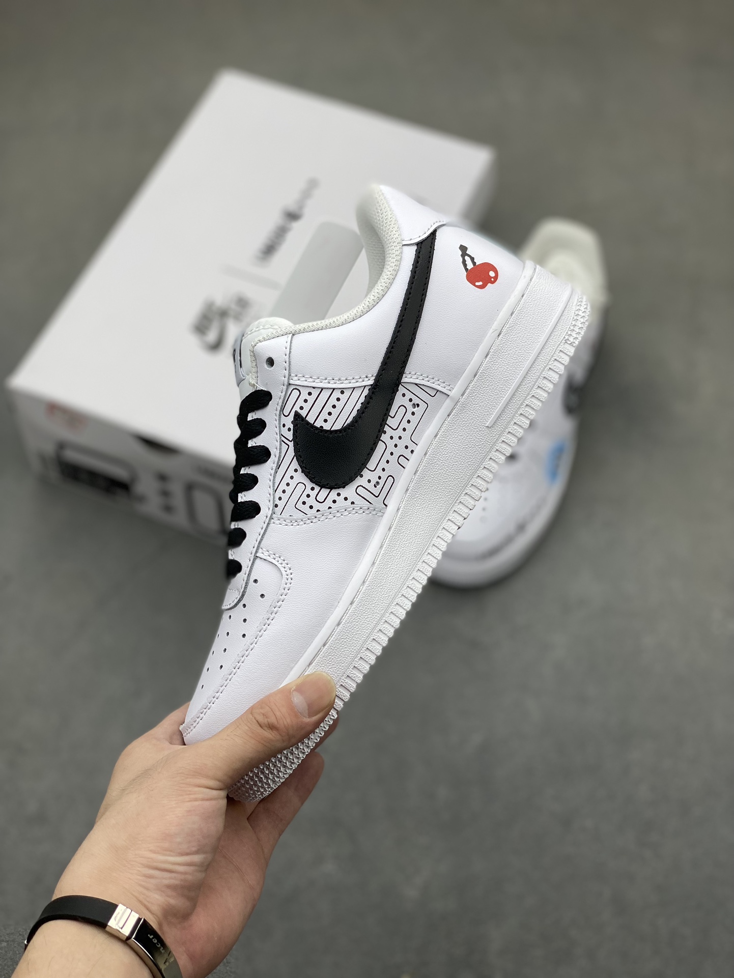 Nike Air Force 1 Low '07 PS5 Custom Sneakers - Pac-Man Edition 4 i1721239819 7055 0