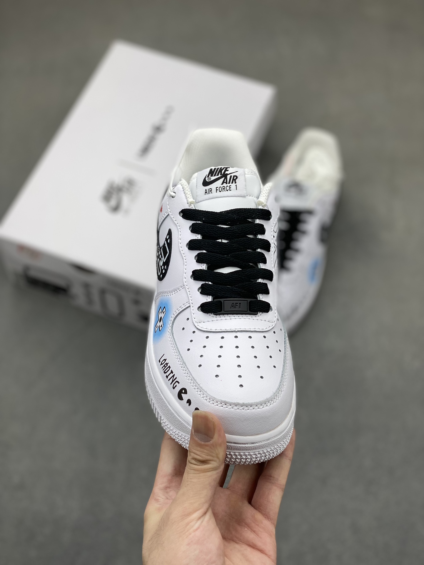 Nike Air Force 1 Low '07 PS5 Custom Sneakers - Pac-Man Edition 3 i1721239819 9440 8