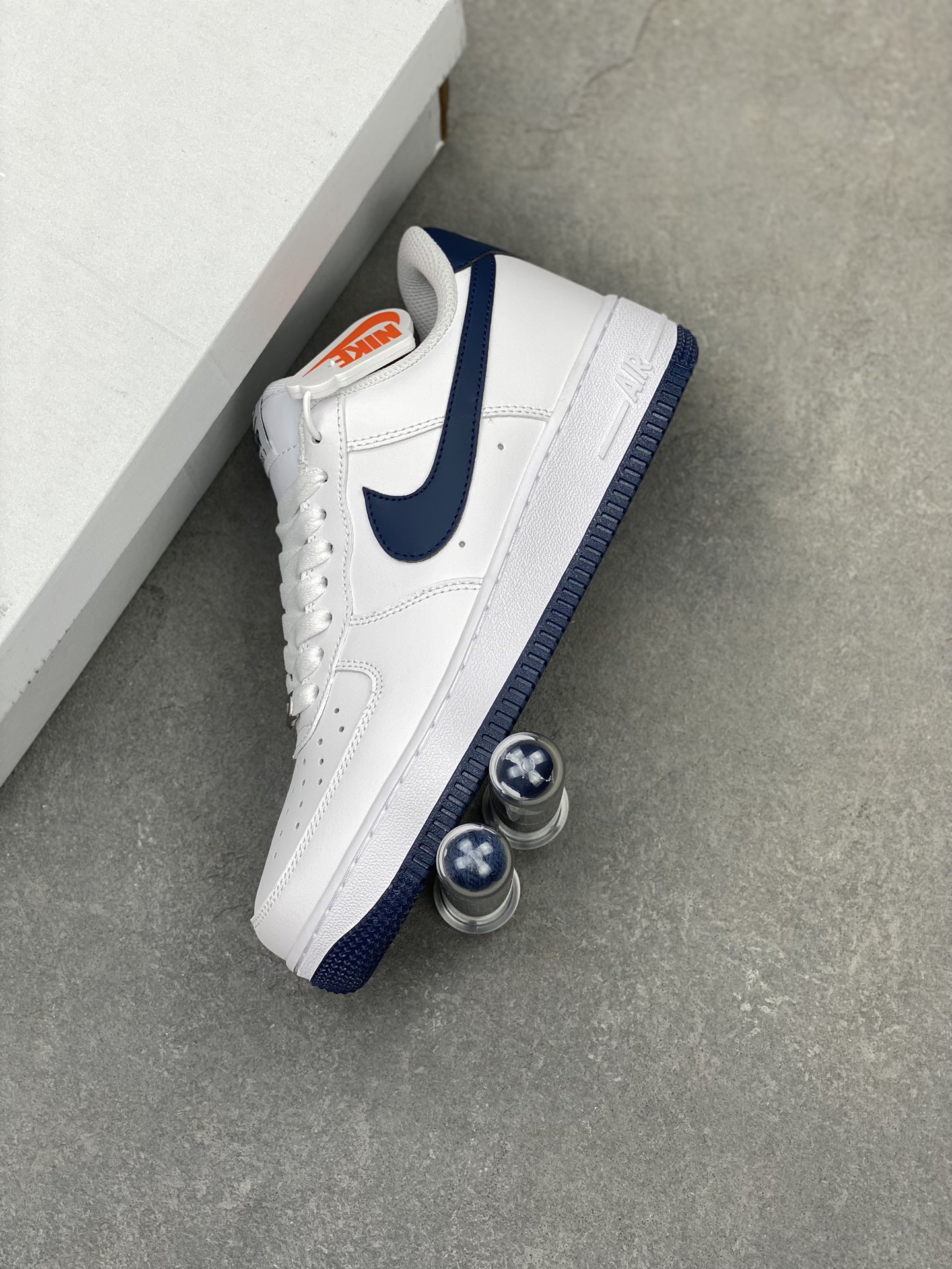 Nike Air Force 1 Low White Midnight Navy Men's Sneakers FJ4146-104 8 i1721331067 6875 2