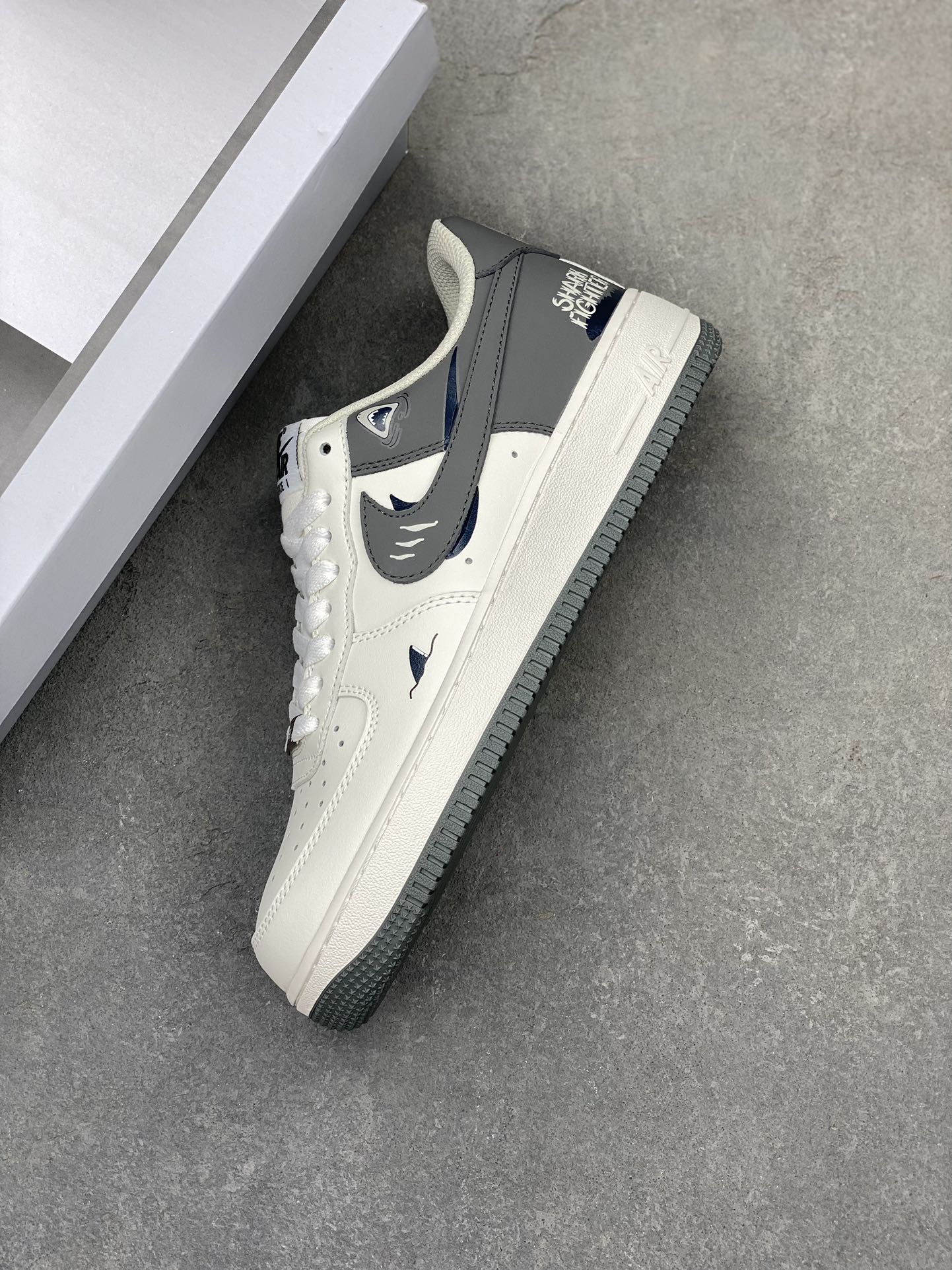 Nike Air Force 1 '07 Low "Shark" Casual Sneakers DB3301-220 8 i1721331122 2253 6