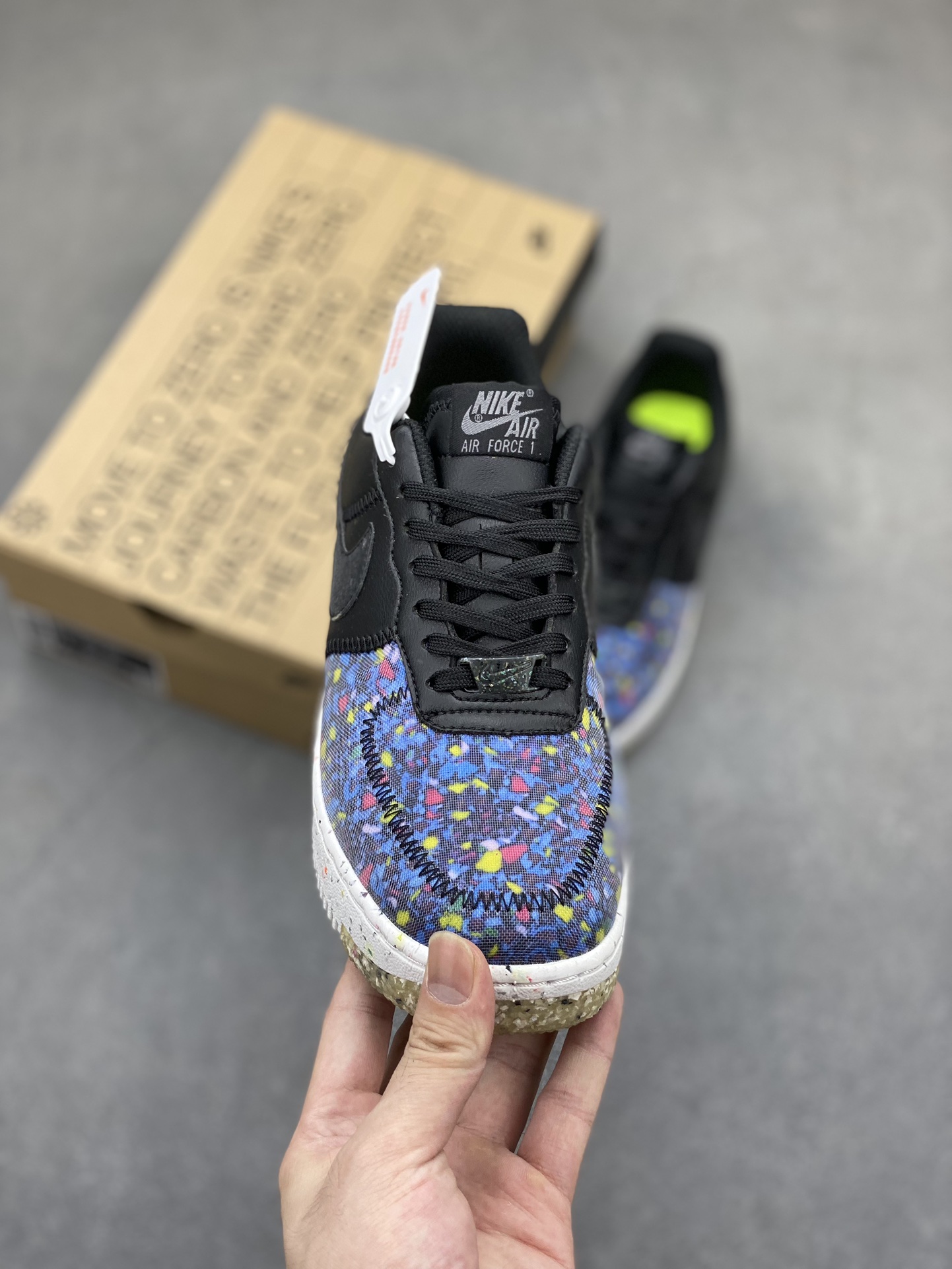 Nike Air Force 1 '07 Low Black Multi-Color Casual Sneakers CZ1524-002 3 i1721331801 8331 4