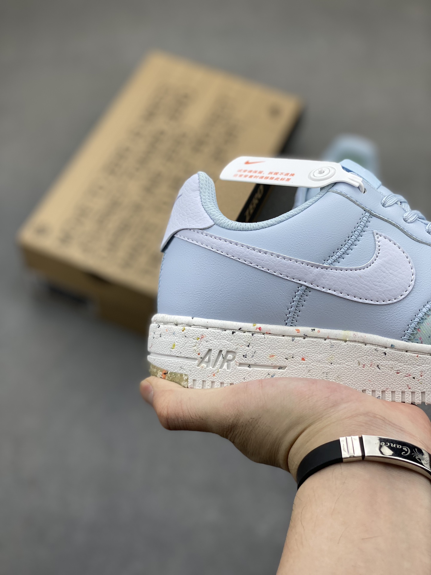 Nike Air Force 1 '07 Low Blue Casual Sneakers - Comfortable, Durable Design 6 i1721331882 2884 8