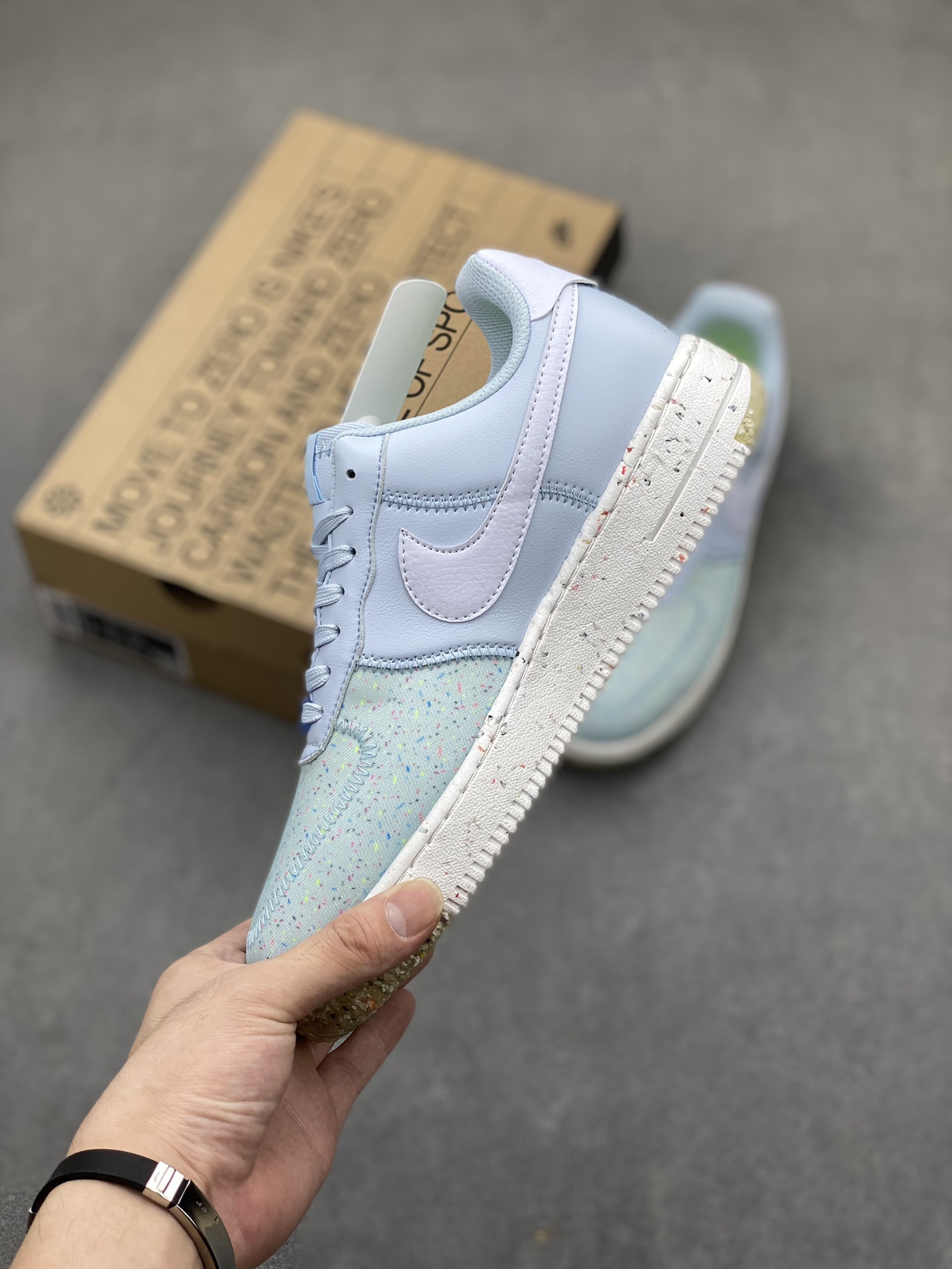 Nike Air Force 1 '07 Low Blue Casual Sneakers - Comfortable, Durable Design 4 i1721331882 4788 6