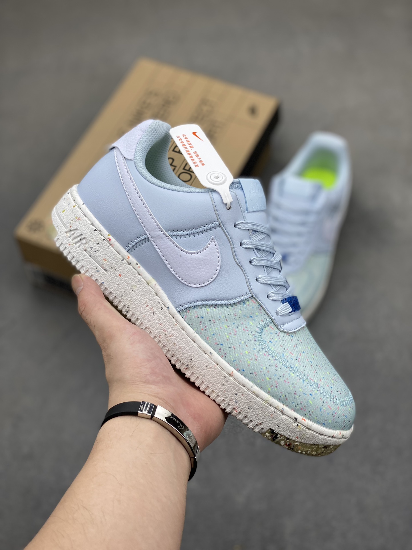 Nike Air Force 1 '07 Low Blue Casual Sneakers - Comfortable, Durable Design 2 i1721331882 5413 3