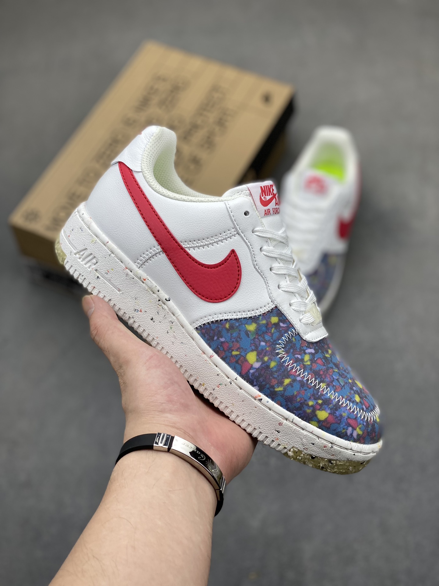Nike Air Force 1 '07 Low White/Red Casual Sneakers CT1986-101 2 i1721331934 9416 2