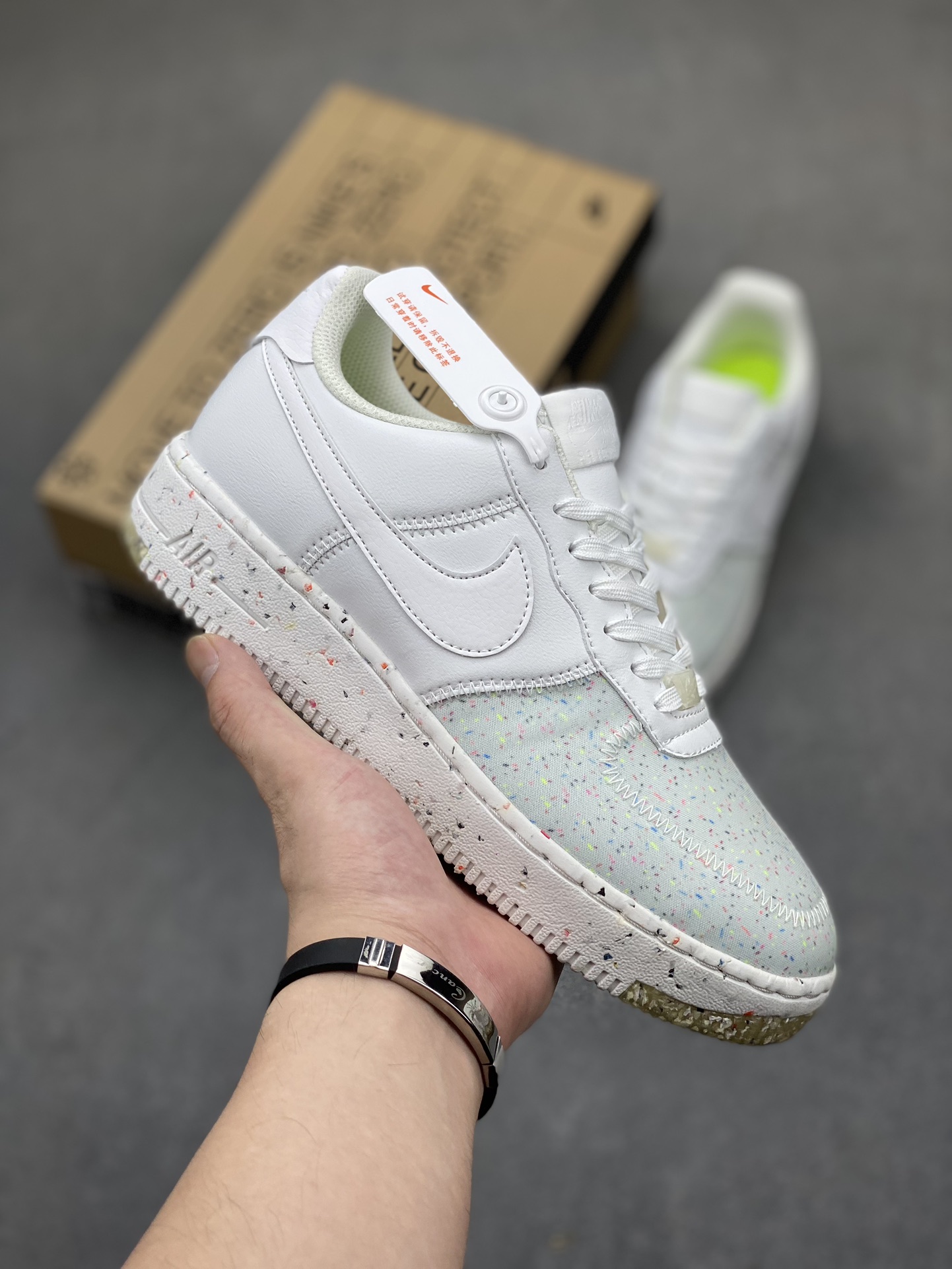 Nike Air Force 1 '07 Low White/Multi-Color Casual Shoes CT1986-100 2 i1721331981 257 4