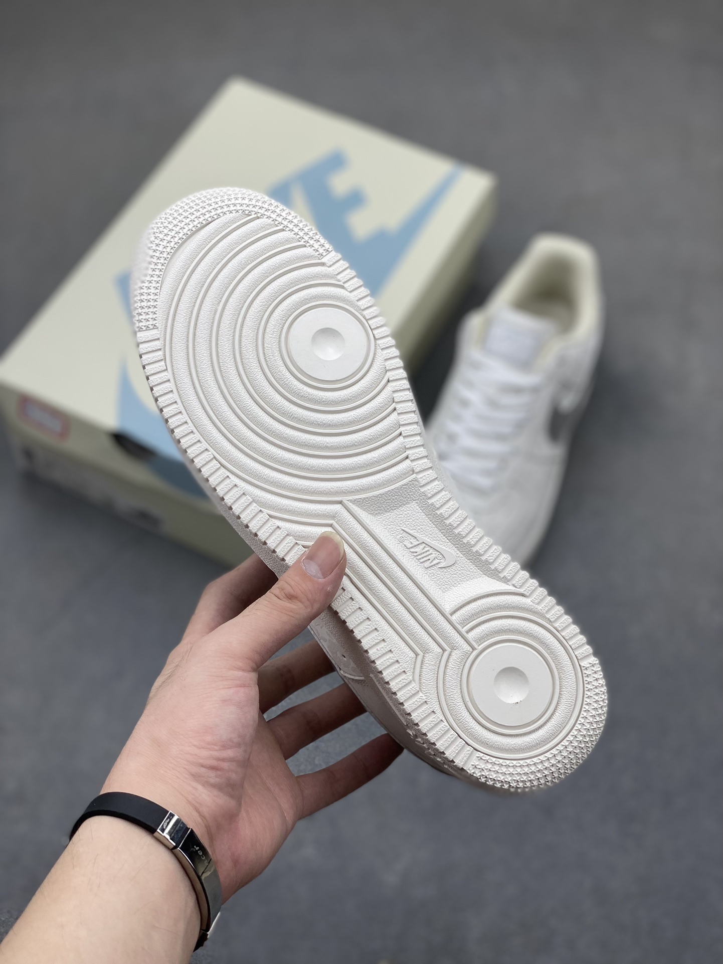 Nike Air Force 1 Low White Silver AF2406-110 - Premium Quality Sneakers 7 i1721588355 7160 0
