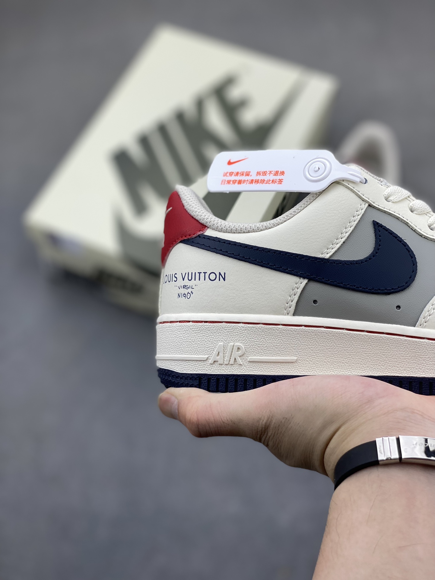 Nike Air Force 1 '07 Low Custom Leather Casual Sneakers - Limited Edition 6 i1721588718 8960 2