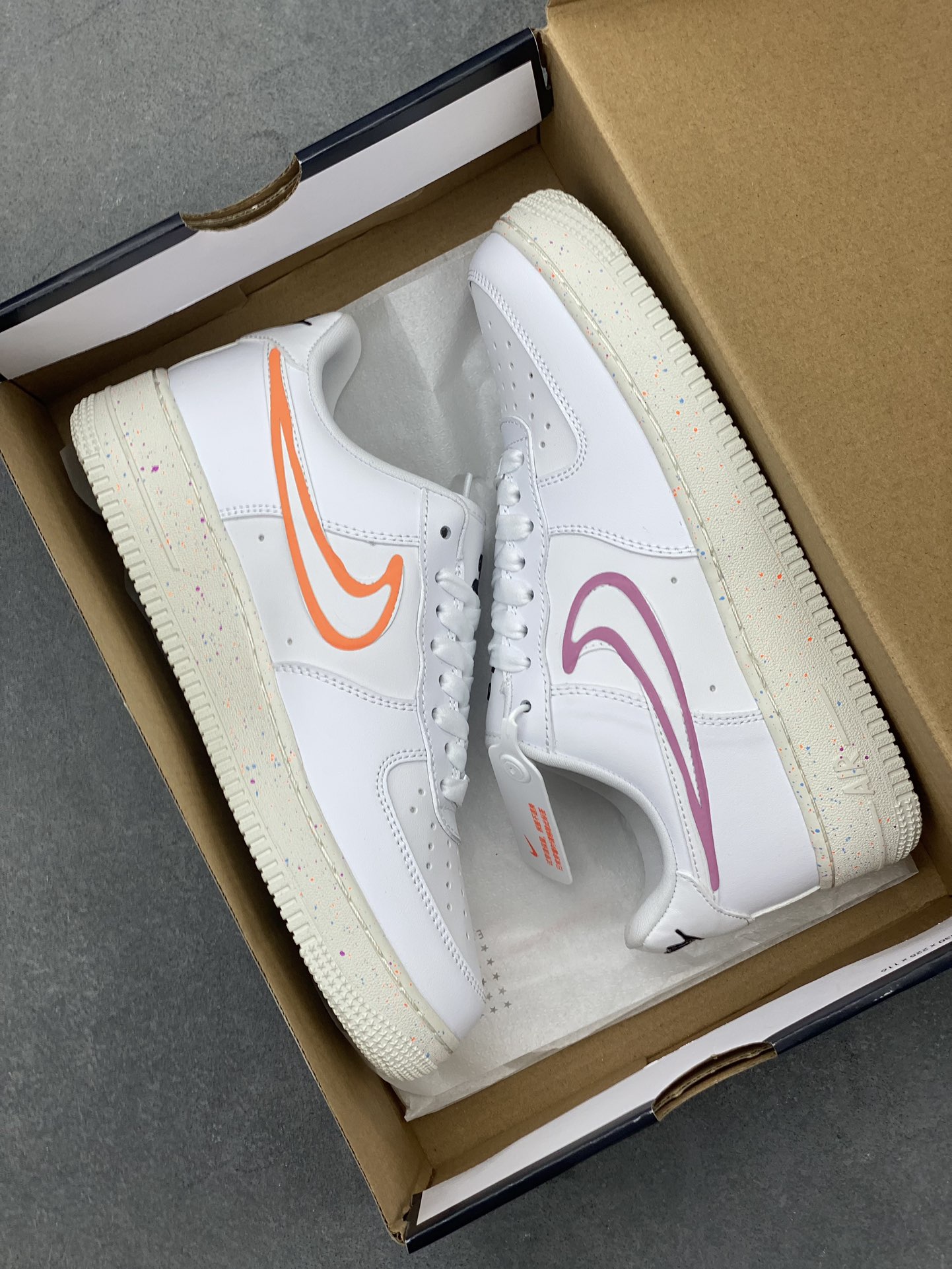 Nike Air Force 1 Low White Lilac Casual Sneakers HF5721-111 10 i1721680436 4797 6