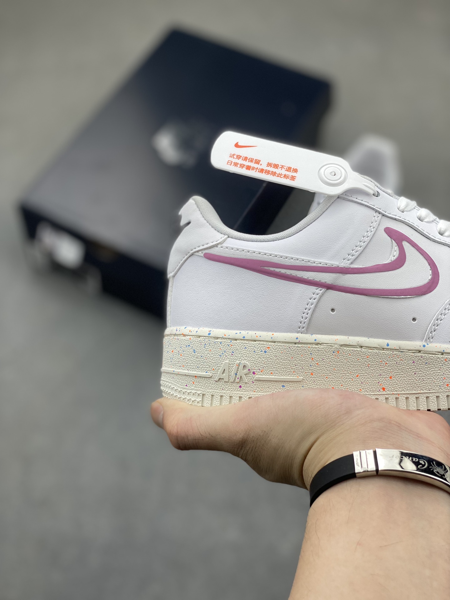 Nike Air Force 1 Low White Lilac Casual Sneakers HF5721-111 6 i1721680437 6348 8