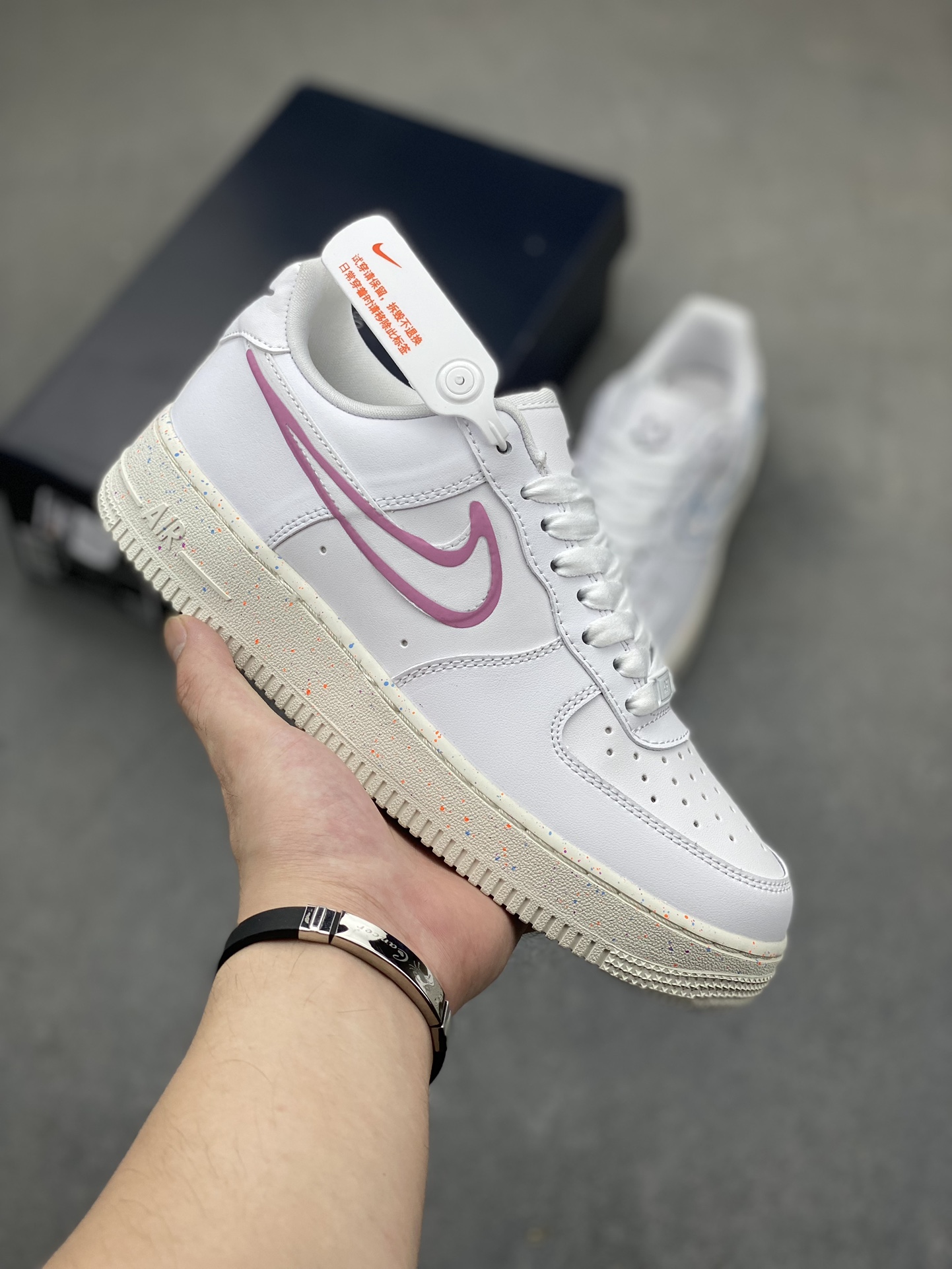 Nike Air Force 1 Low White Lilac Casual Sneakers HF5721-111 2 i1721680446 8474 0